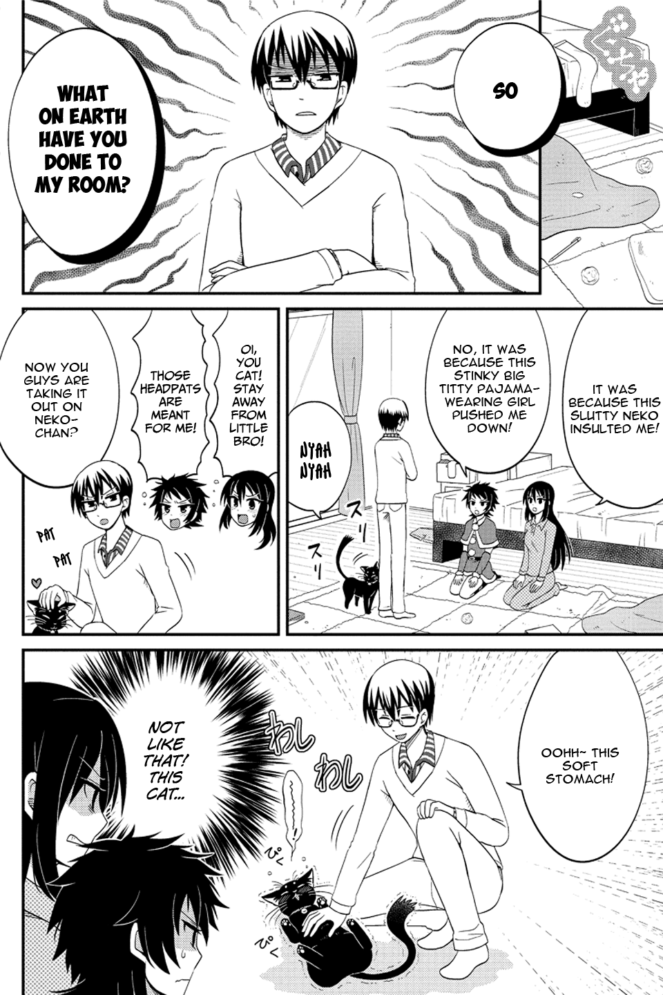 Kyoudai hodo Chikaku Tooimono wa Nai Chapter 62 page 3 - Chapter 62: The girl under the bed (Nothing scary here) (Part 3)