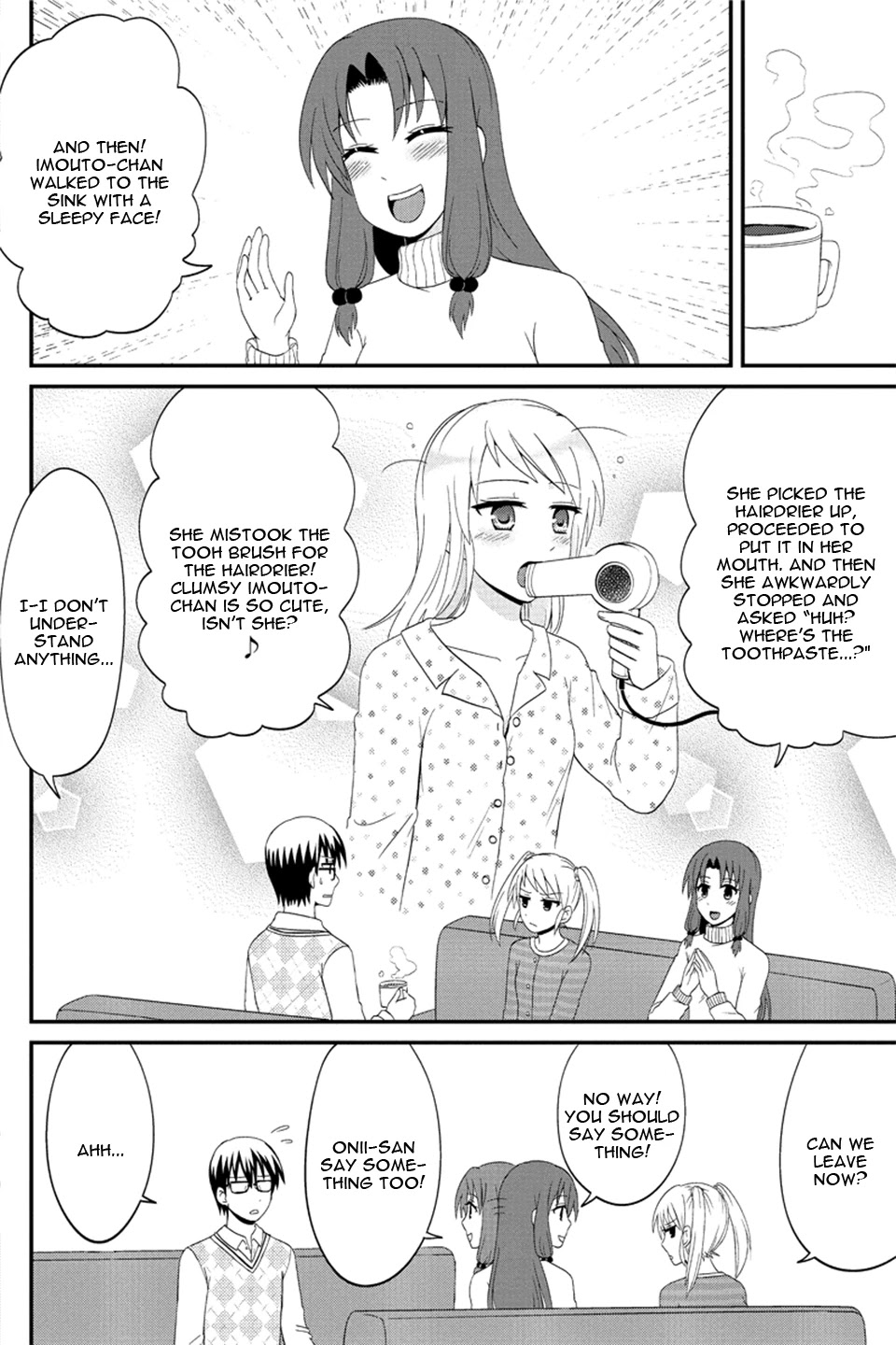 Kyoudai hodo Chikaku Tooimono wa Nai Chapter 67 page 5 - Chapter 67: Everything's been prepared as Mai-chan wants (Part 2)