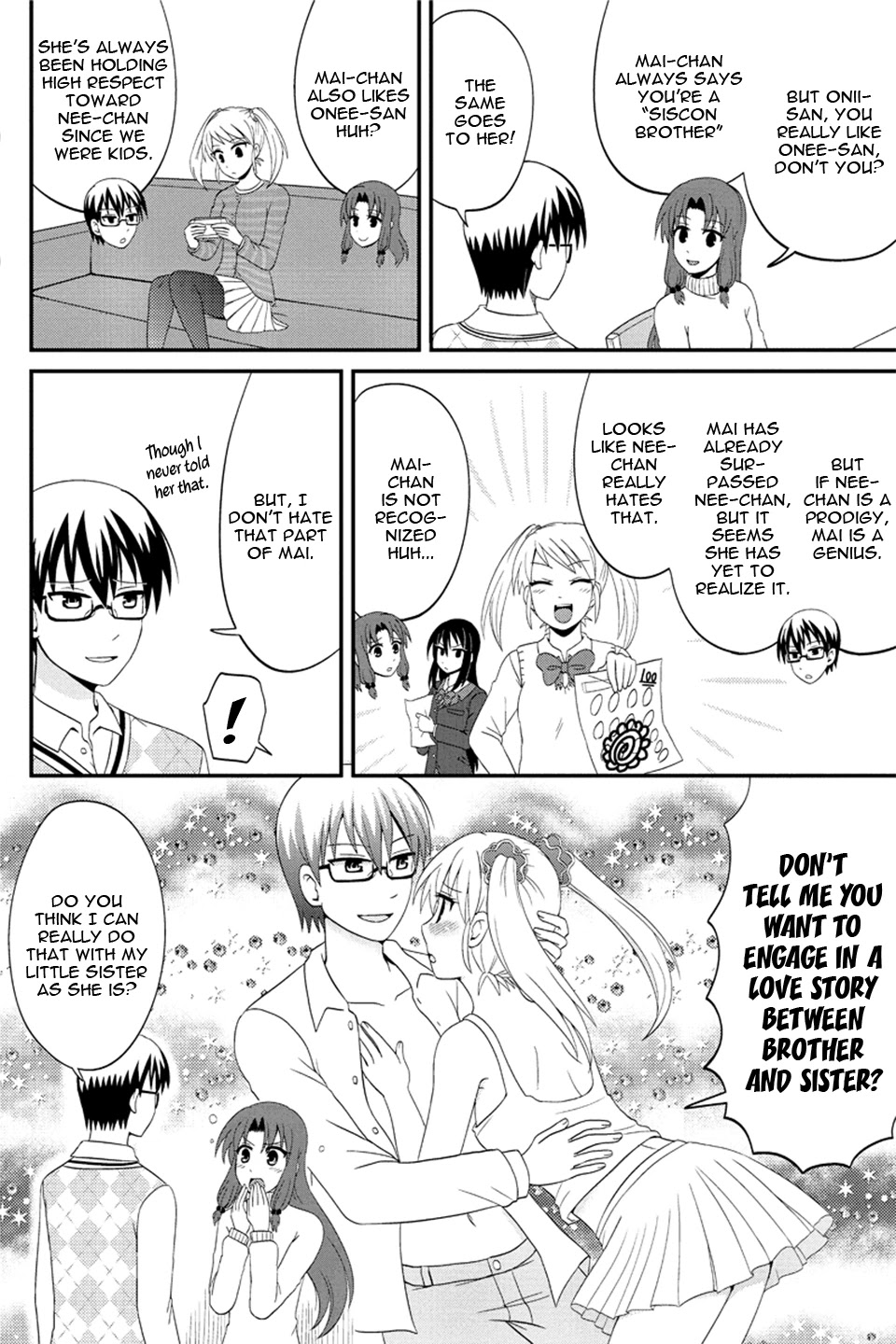 Kyoudai hodo Chikaku Tooimono wa Nai Chapter 68 page 7 - Chapter 68: Everything's been prepared as Mai-chan wants (Part 3)