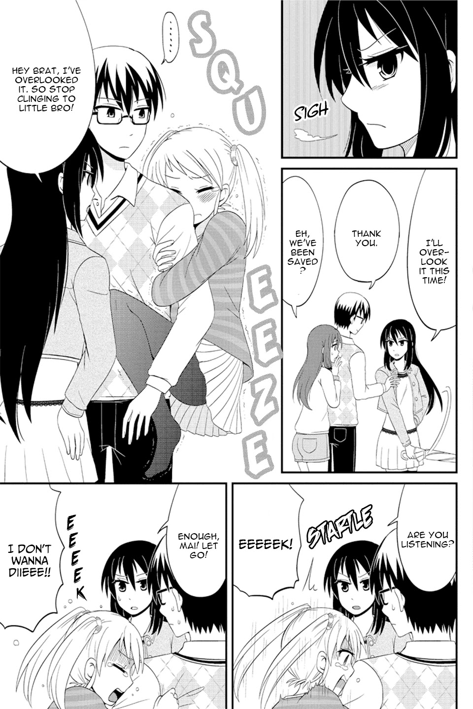 Kyoudai hodo Chikaku Tooimono wa Nai Chapter 69 page 6 - Chapter 69: Everything's been prepared as Mai-chan wants (Part 4)