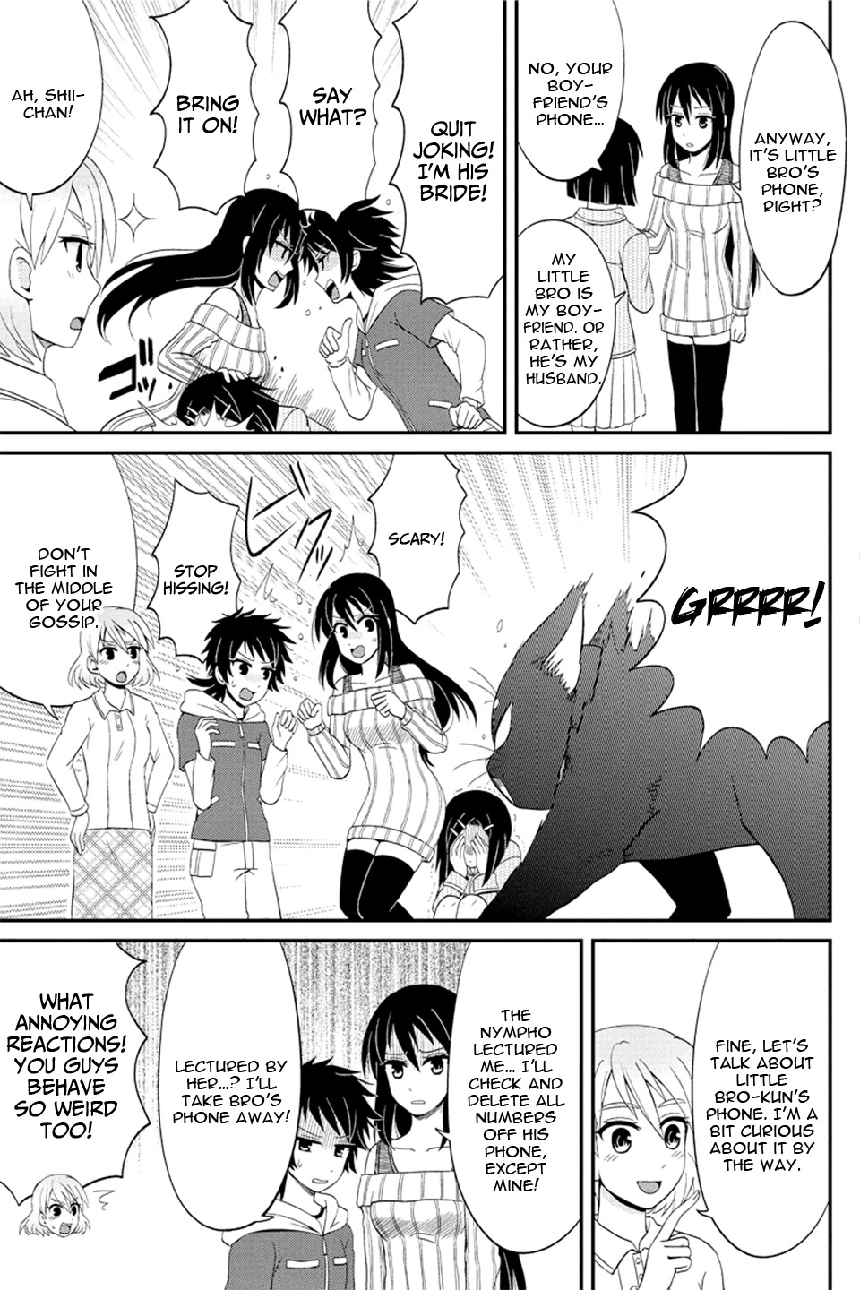 Kyoudai hodo Chikaku Tooimono wa Nai Chapter 71 page 4 - Chapter 71: Girl's Party (Part 2)