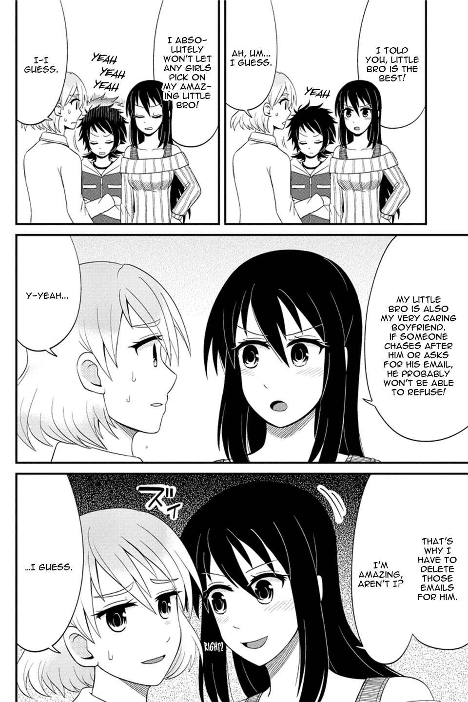 Kyoudai hodo Chikaku Tooimono wa Nai Chapter 71 page 5 - Chapter 71: Girl's Party (Part 2)