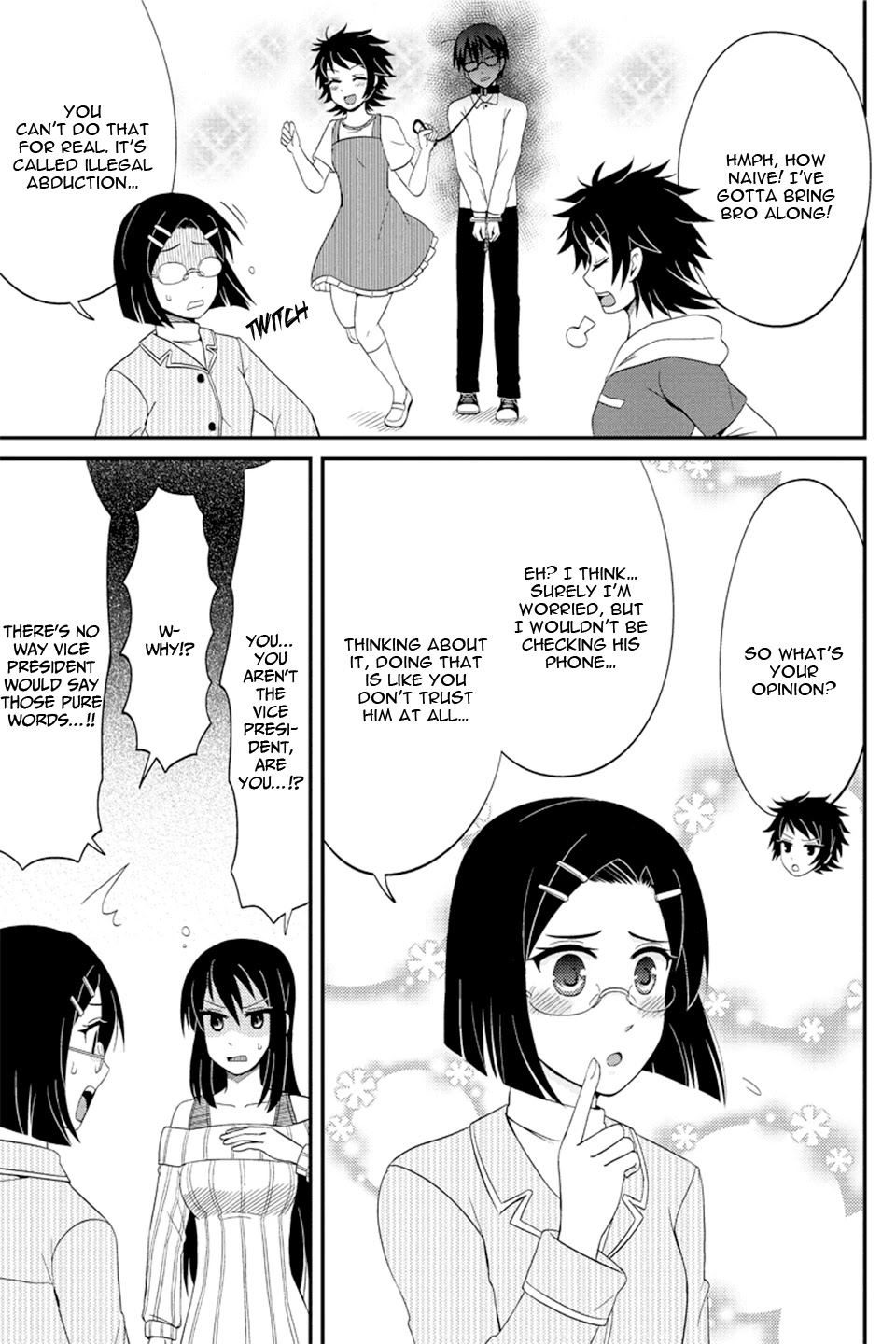 Kyoudai hodo Chikaku Tooimono wa Nai Chapter 71 page 6 - Chapter 71: Girl's Party (Part 2)