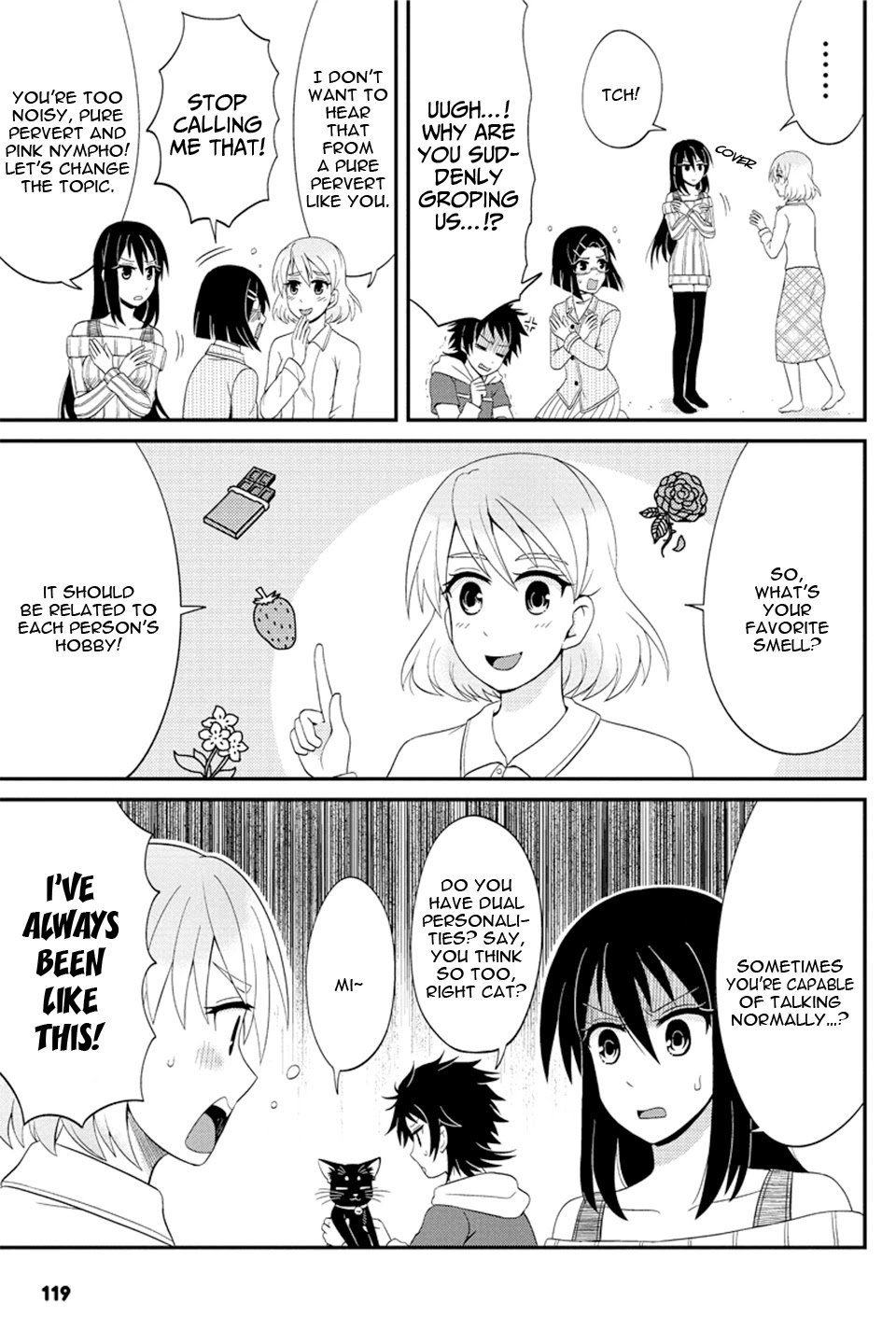 Kyoudai hodo Chikaku Tooimono wa Nai Chapter 71 page 8 - Chapter 71: Girl's Party (Part 2)
