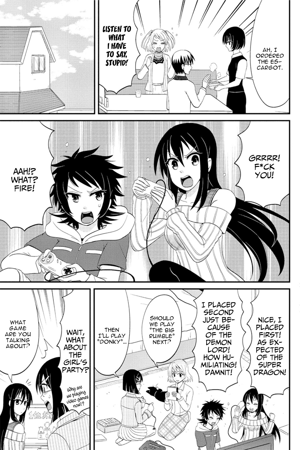 Kyoudai hodo Chikaku Tooimono wa Nai Chapter 72 page 8 - Chapter 72: Girl's Party (Part 3)