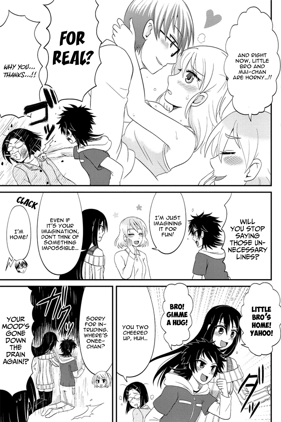 Kyoudai hodo Chikaku Tooimono wa Nai Chapter 73 page 6 - Chapter 73: Girl's Party (Part 4)