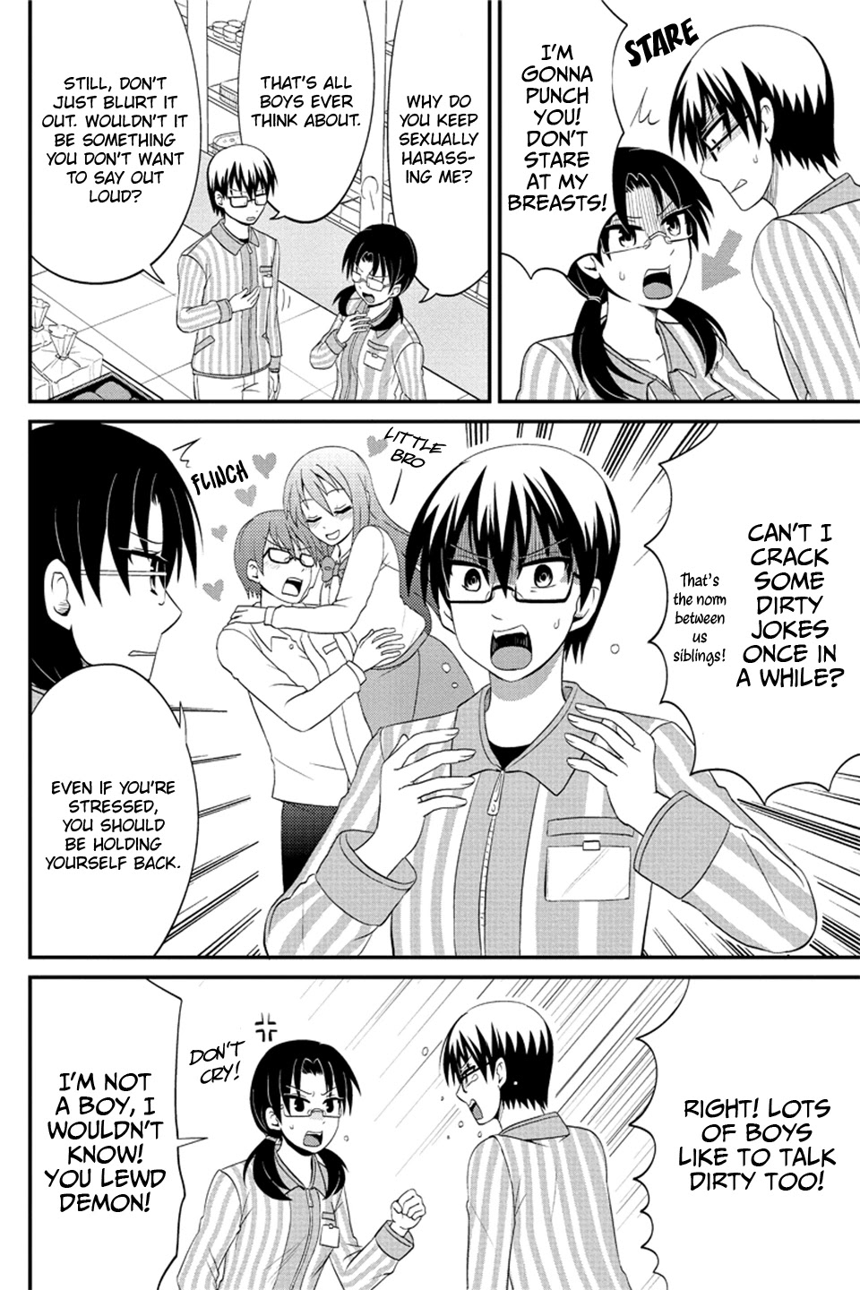 Kyoudai hodo Chikaku Tooimono wa Nai Chapter 76 page 5 - Chapter 76: The solder who works at the Convenience Store (Part 1)