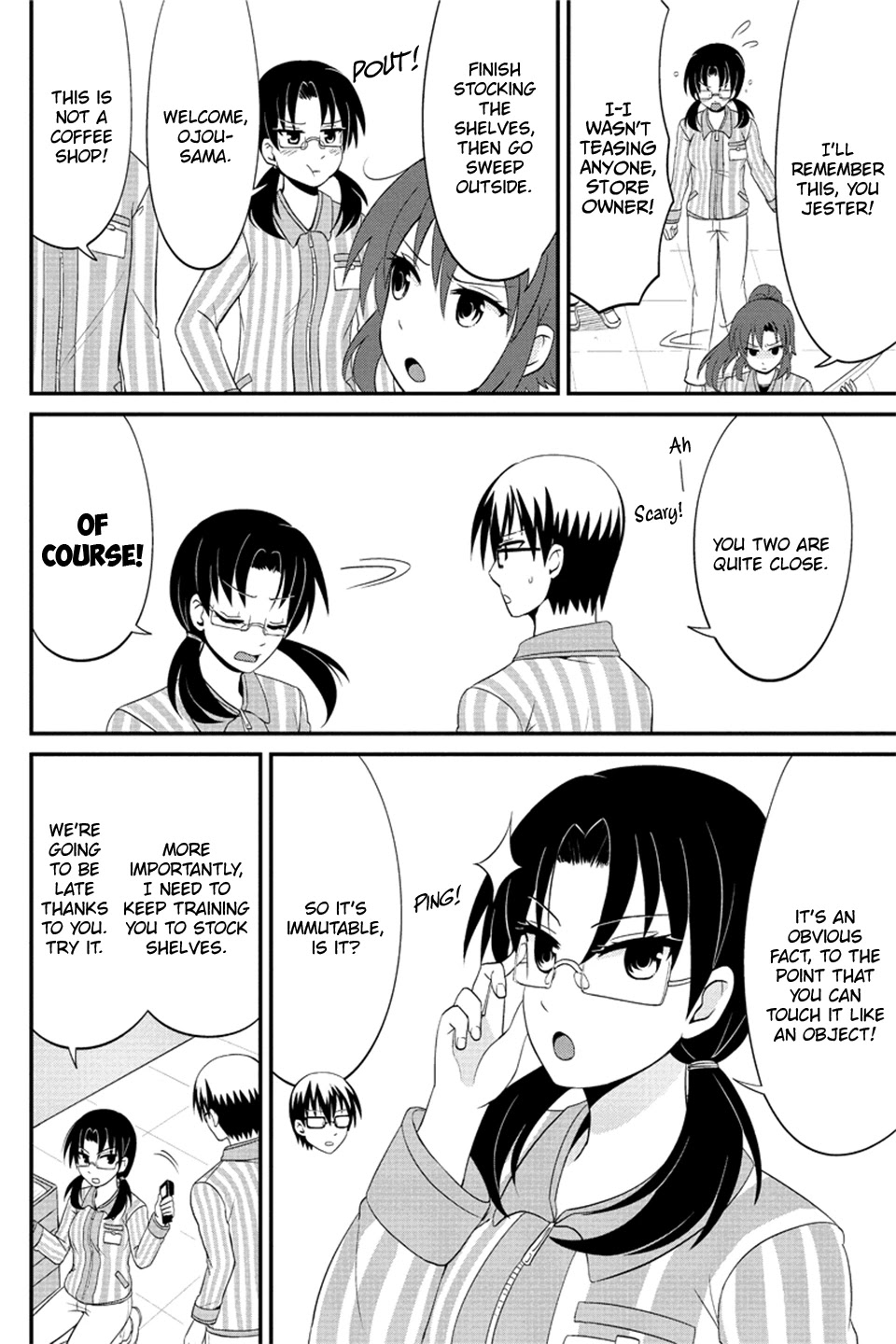 Kyoudai hodo Chikaku Tooimono wa Nai Chapter 76 page 7 - Chapter 76: The solder who works at the Convenience Store (Part 1)