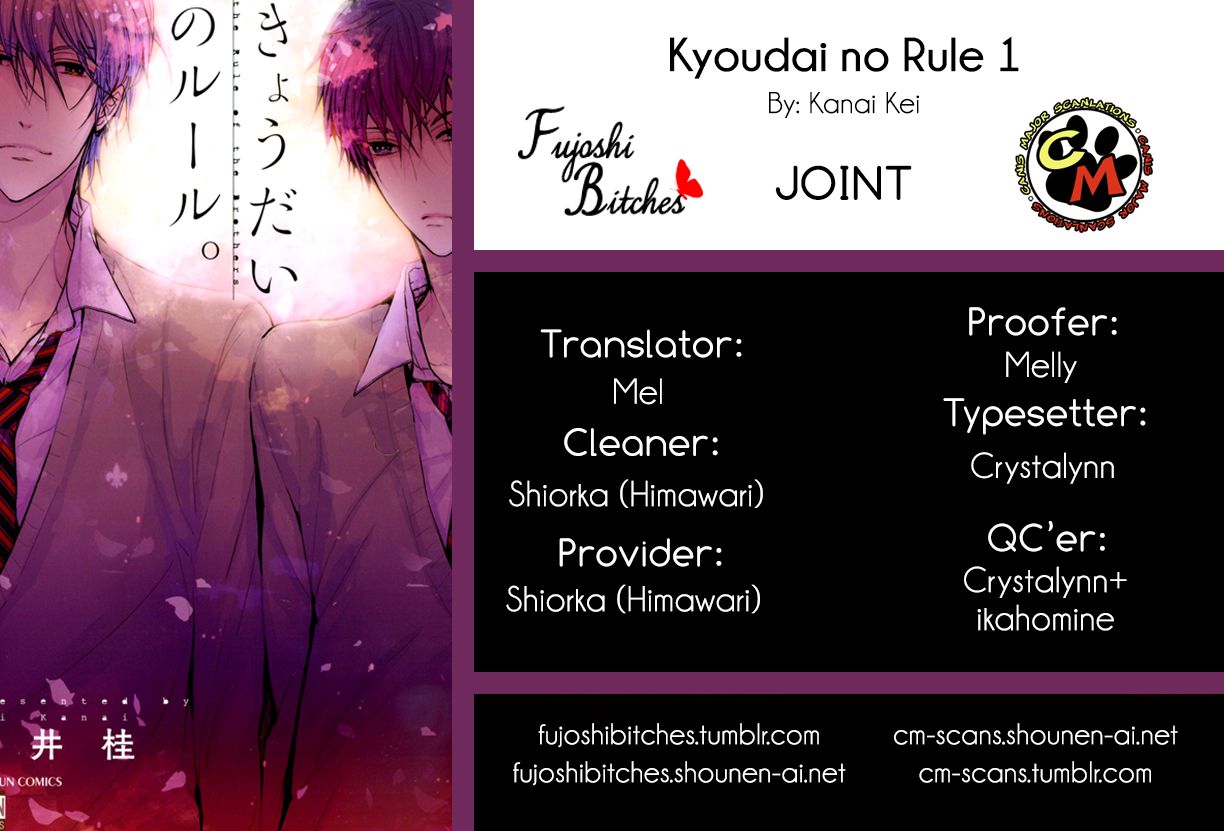 Kyoudai no Rule. Chapter 1 page 1 - Chapter 1