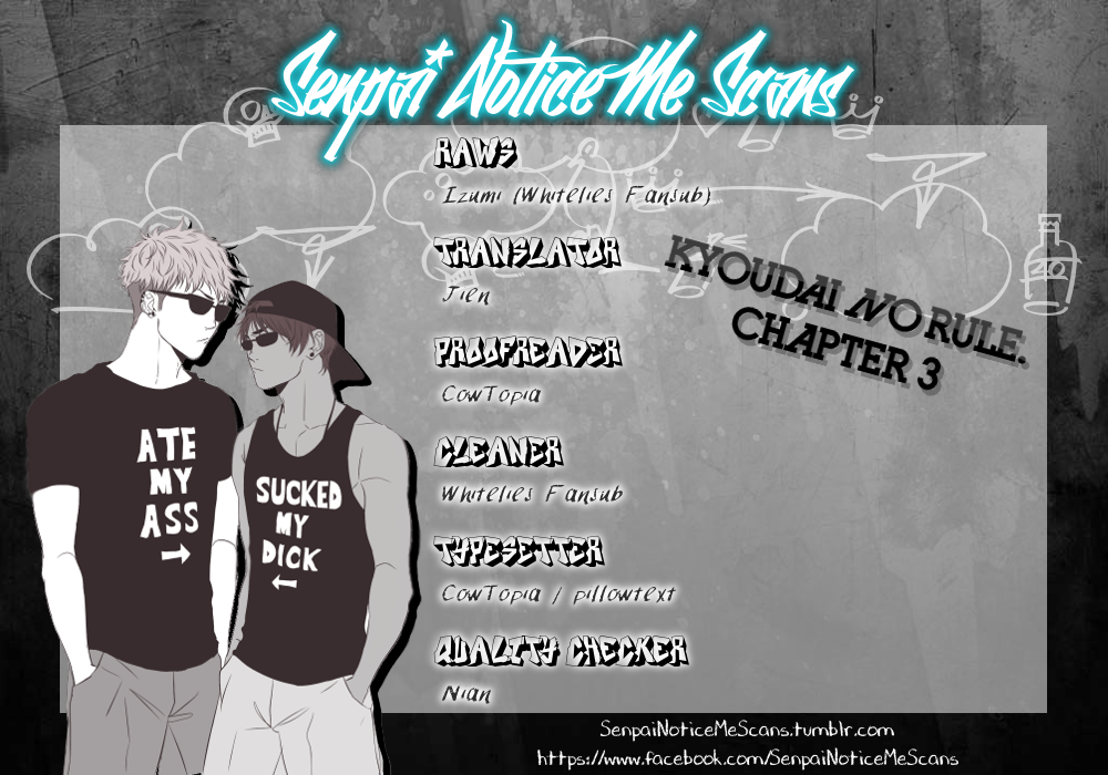 Kyoudai no Rule. Chapter 3.2 page 1 - Chapter 3 v2 : Rule 3