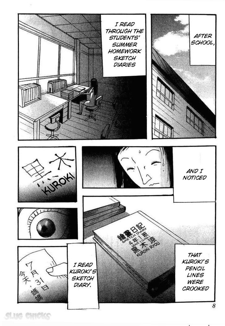 Kyoufu Kansen Chapter 1 page 6 - Chapter 1 : Sketch Diary