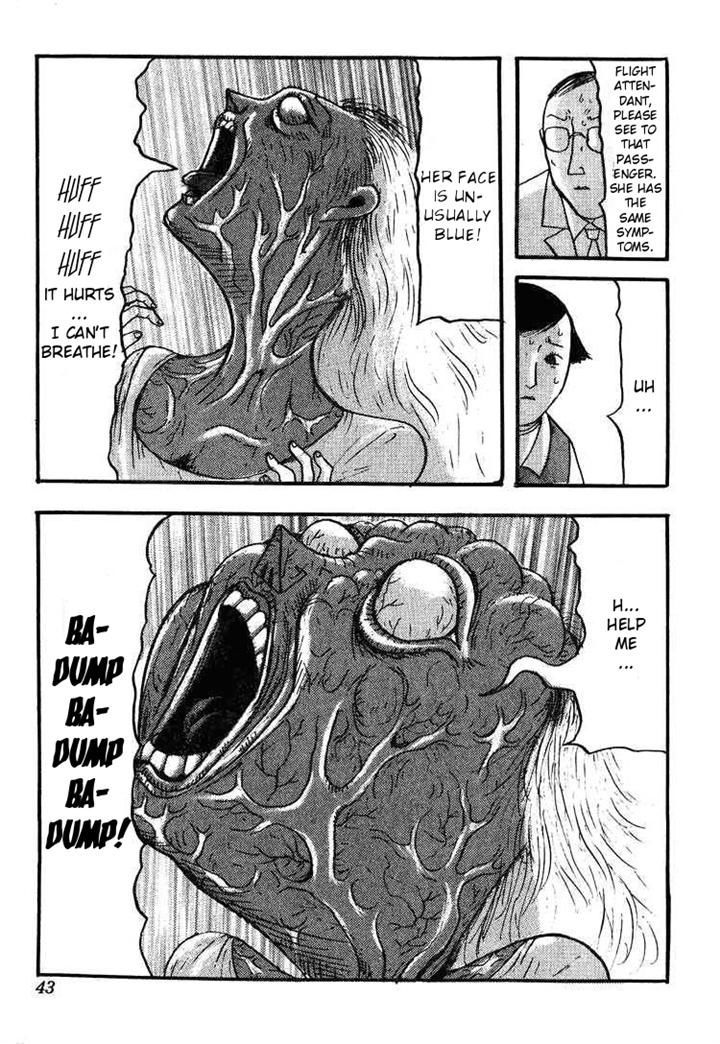 Kyoufu Kansen Chapter 2 page 11 - Chapter 2 : Infection on Flight 999