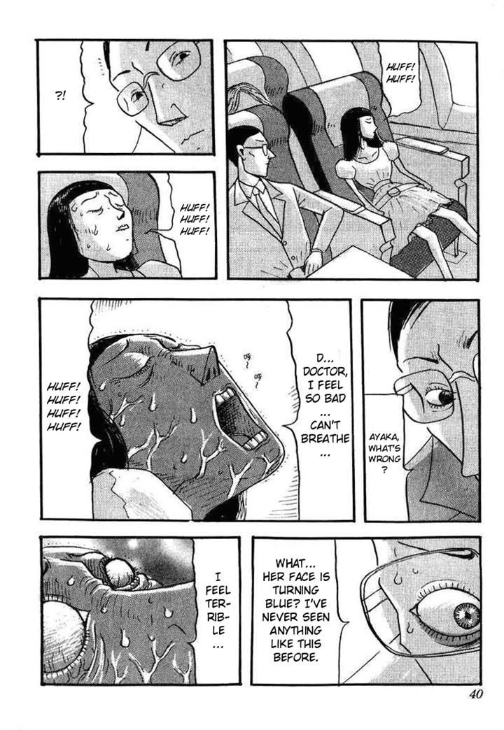 Kyoufu Kansen Chapter 2 page 8 - Chapter 2 : Infection on Flight 999