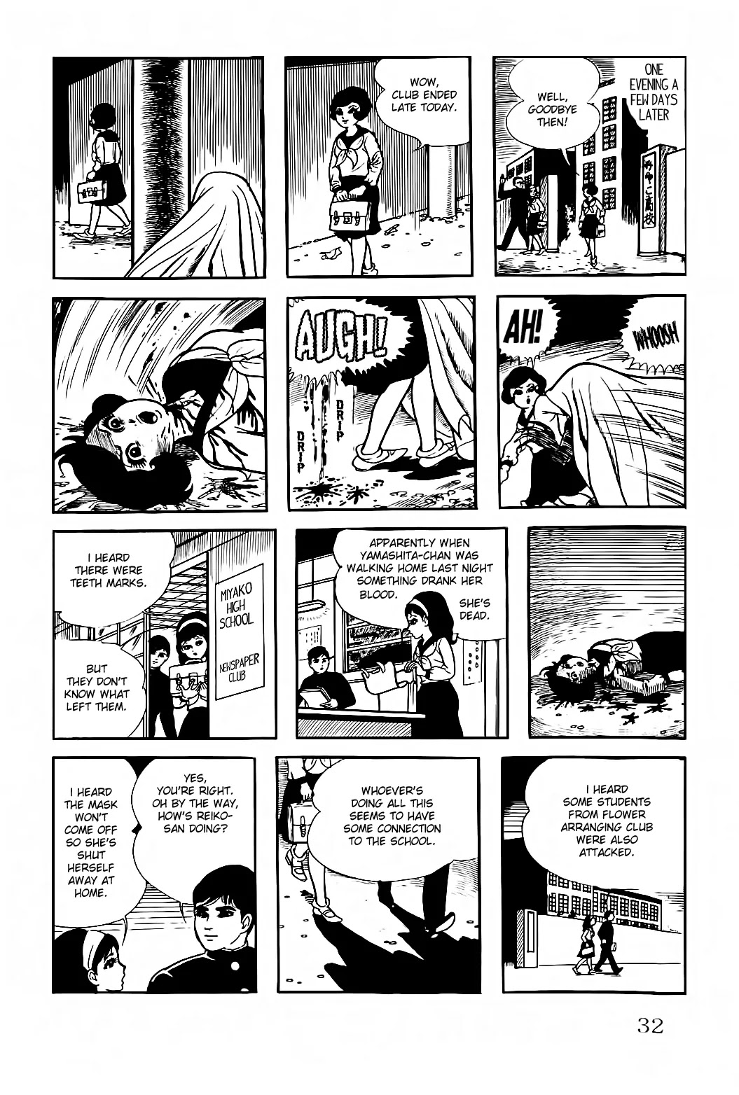 Kyoufu Vol.1 Chapter 2 page 8 - Vol.1 Chapter 2: The Bloodsucking Mask