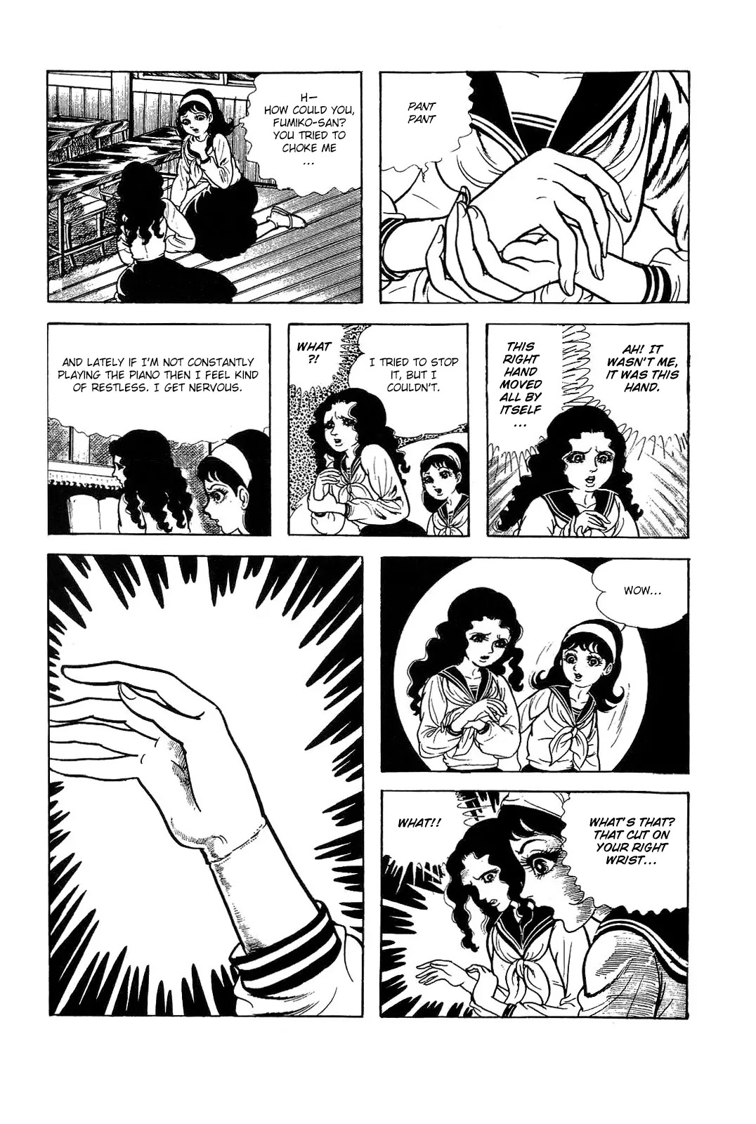 Kyoufu Chapter 1.5 page 14 - Vol.1 Chapter 5: The White Right Hand