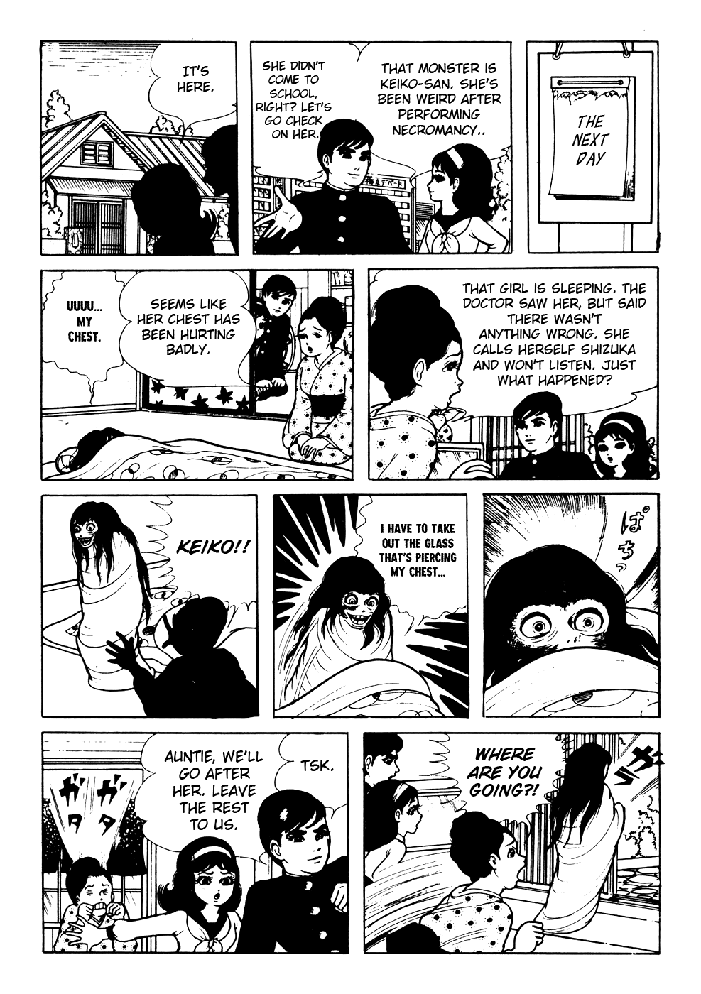 Kyoufu Vol.2 Chapter 3 page 13 - Vol.2 Chapter 3: The 800 Year Old Mummy