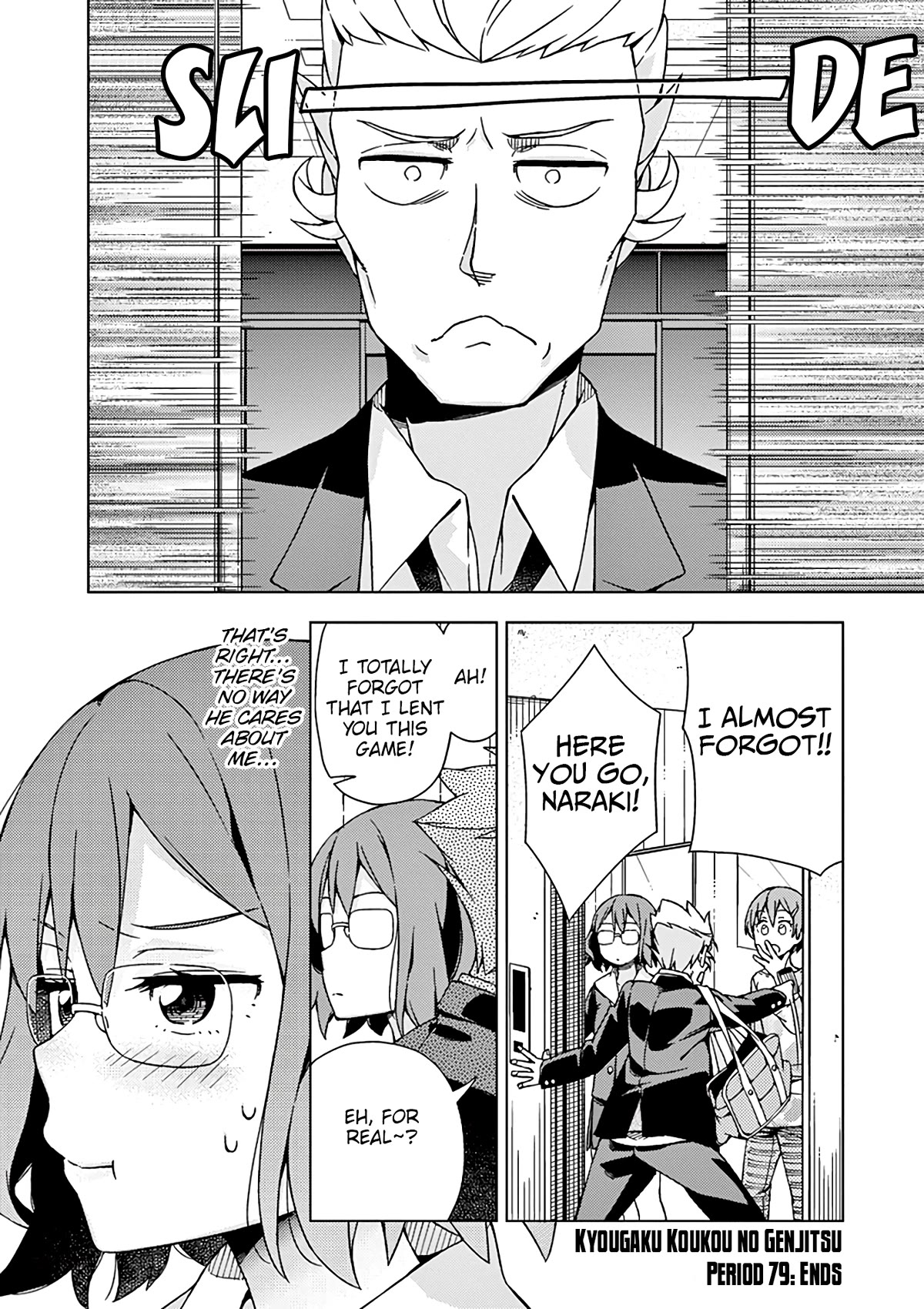 Kyougaku Koukou no Genjitsu Chapter 79 page 9 - Chapter 79
