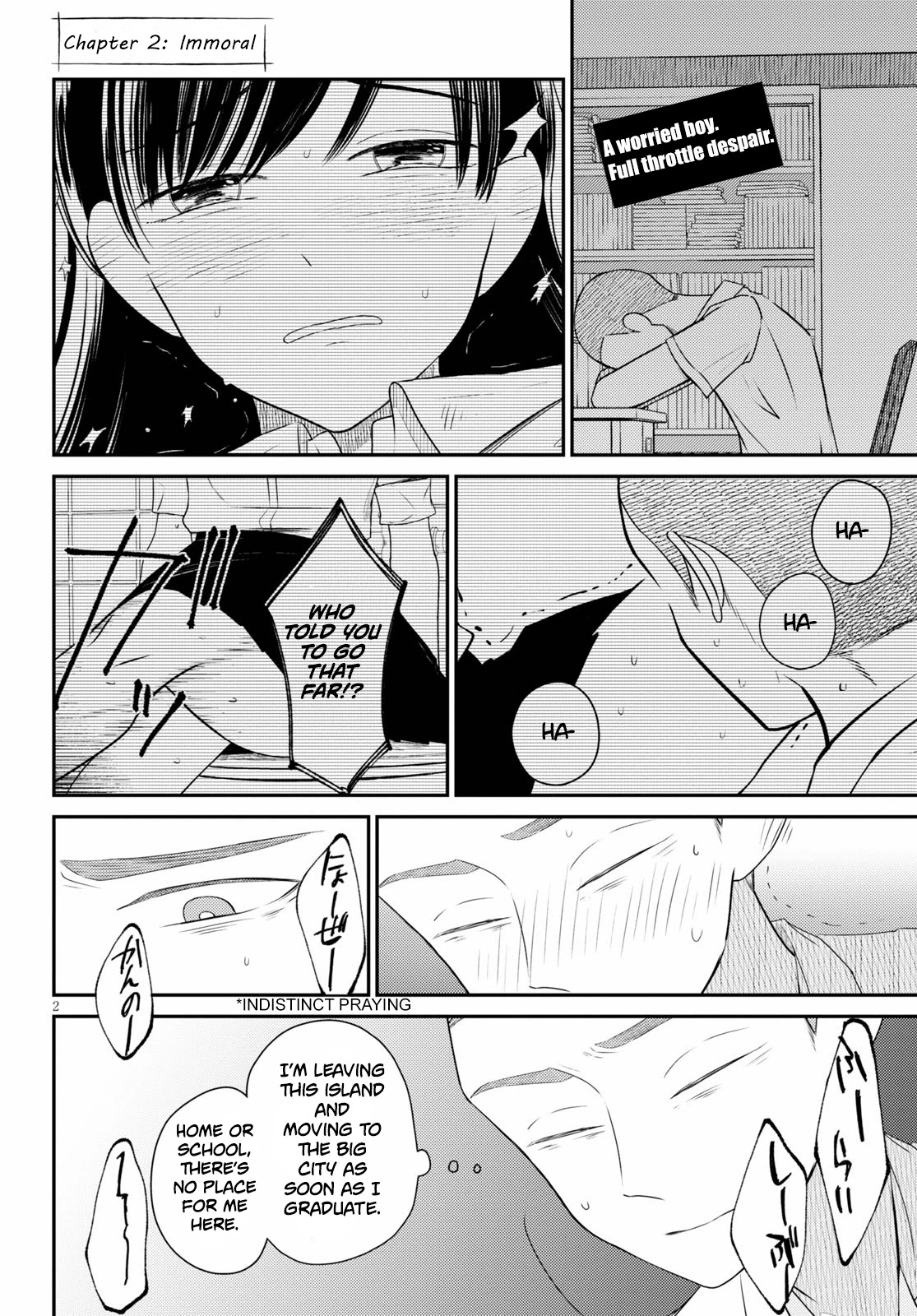 Kyouhan Chapter 2 page 2 - Chapter 2: Immoral