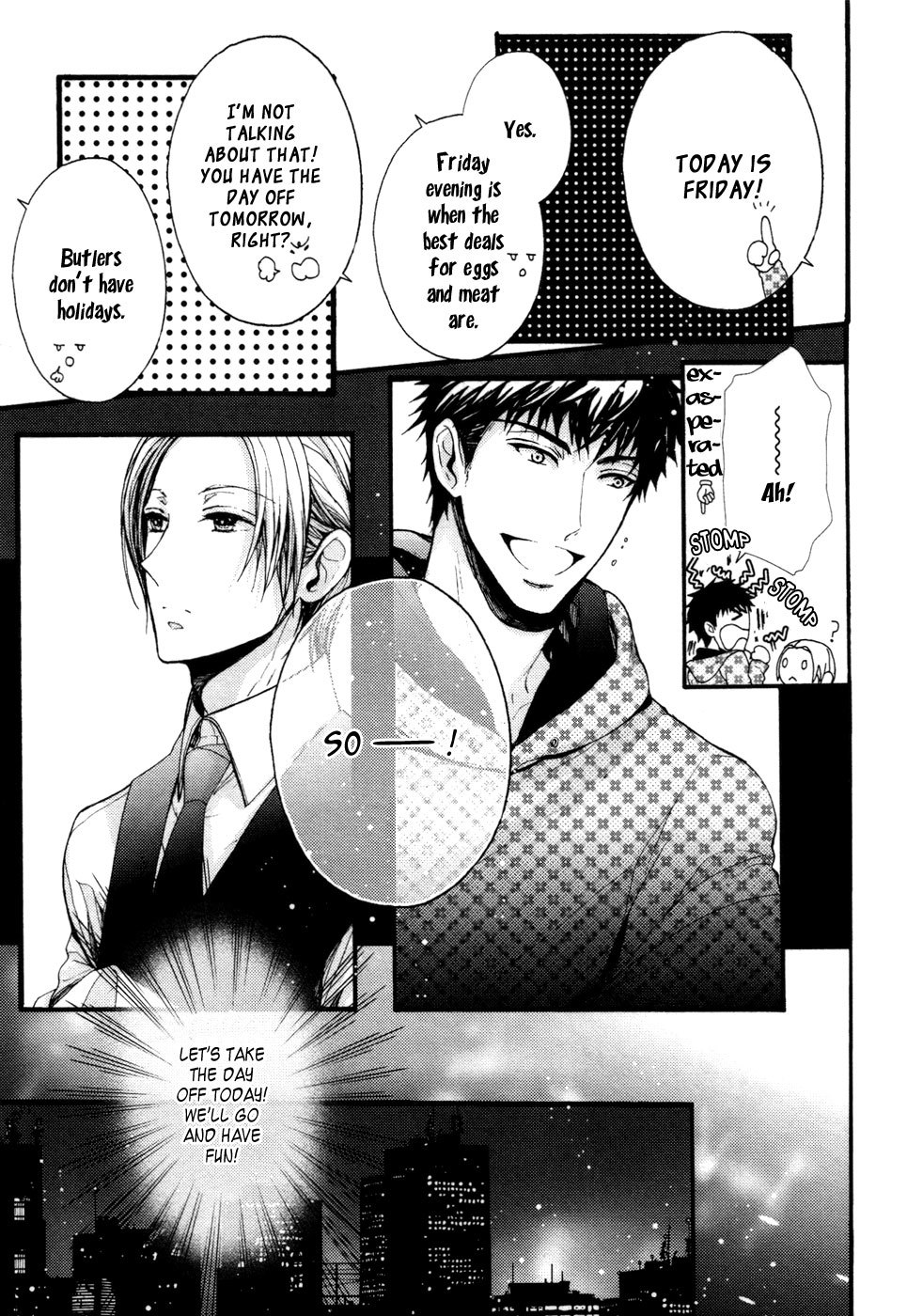 Kyouju to Shitsuji no Shizuka na Seikatsu Chapter 4 page 12 - Chapter 4