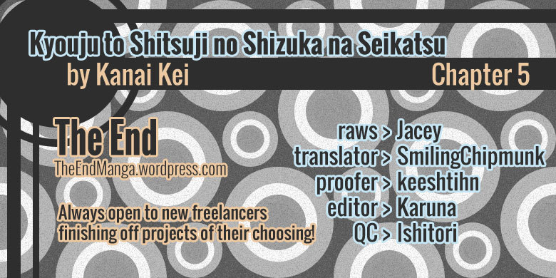 Kyouju to Shitsuji no Shizuka na Seikatsu Chapter 5 page 1 - Chapter 5