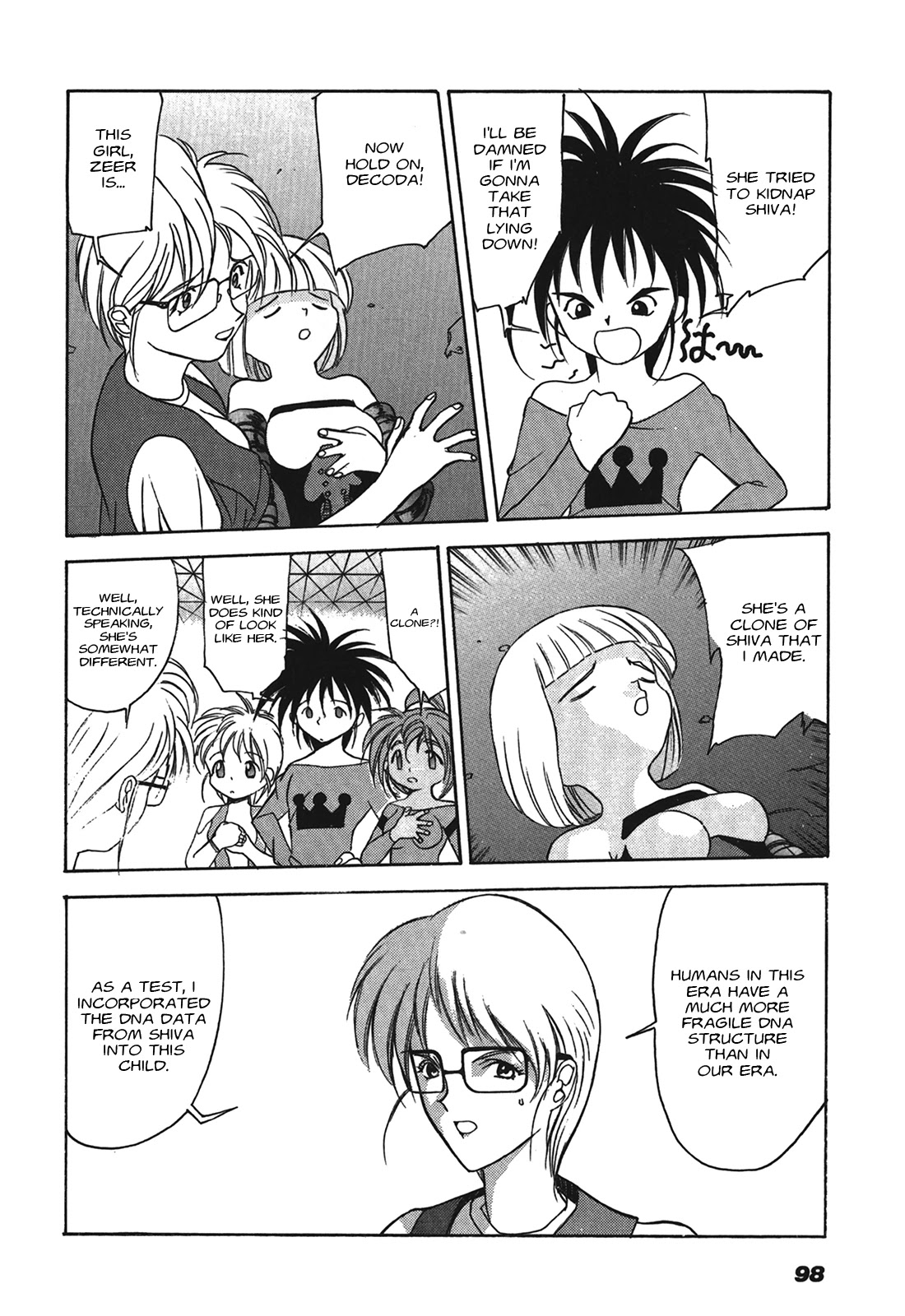 Kyouka Ningen Monogatari - MAD WANG 1160 Chapter 4 page 18 - Chapter 4: Quattro Cambiare -Change-