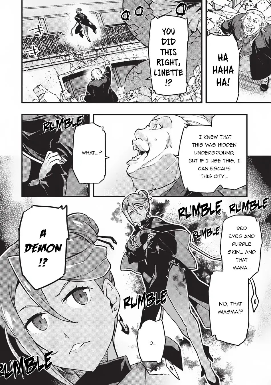 Kyoukai Meikyuu to Ikai no Majutsushi Chapter 11 page 13 - Chapter 11: Demon