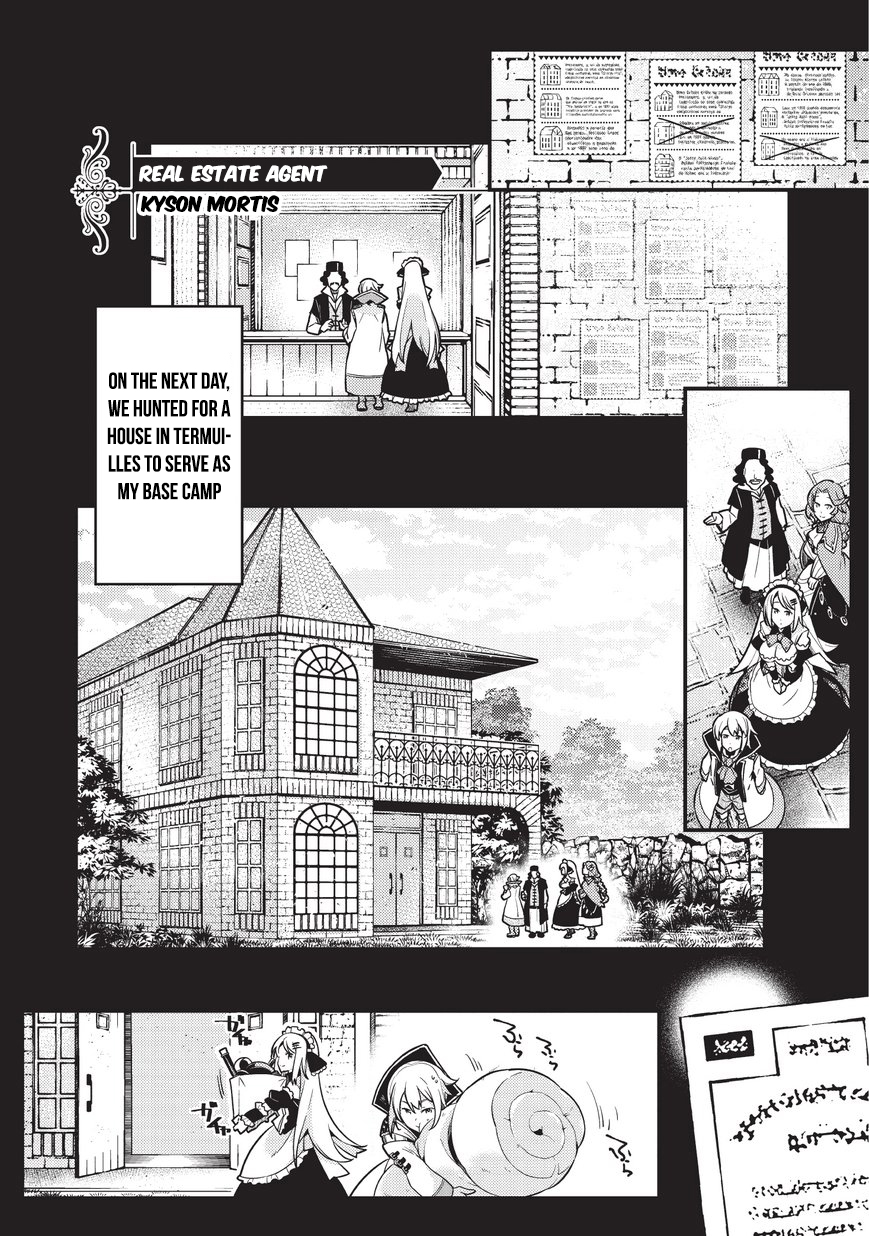 Kyoukai Meikyuu to Ikai no Majutsushi Chapter 3 page 12 - Chapter 3: Boundary City