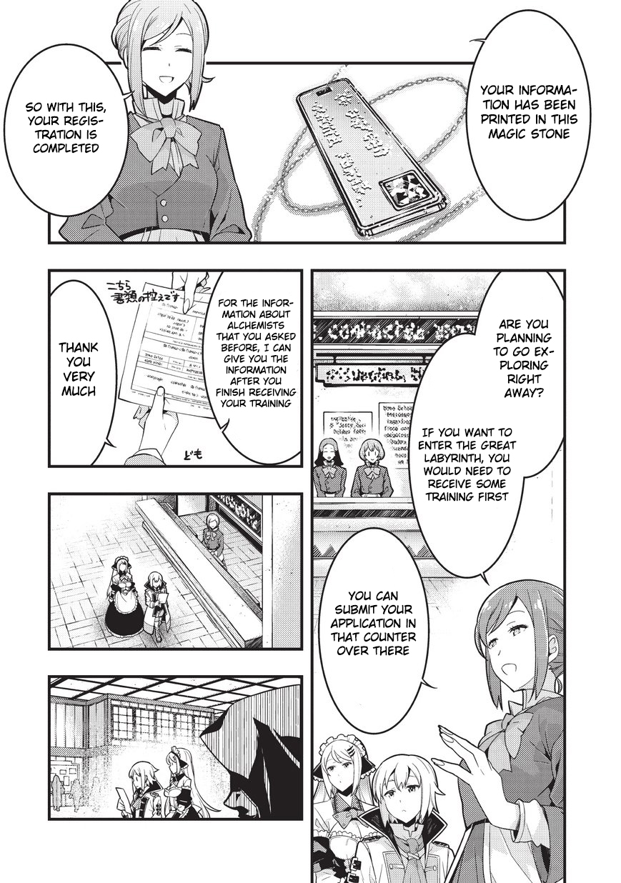 Kyoukai Meikyuu to Ikai no Majutsushi Chapter 3 page 14 - Chapter 3: Boundary City