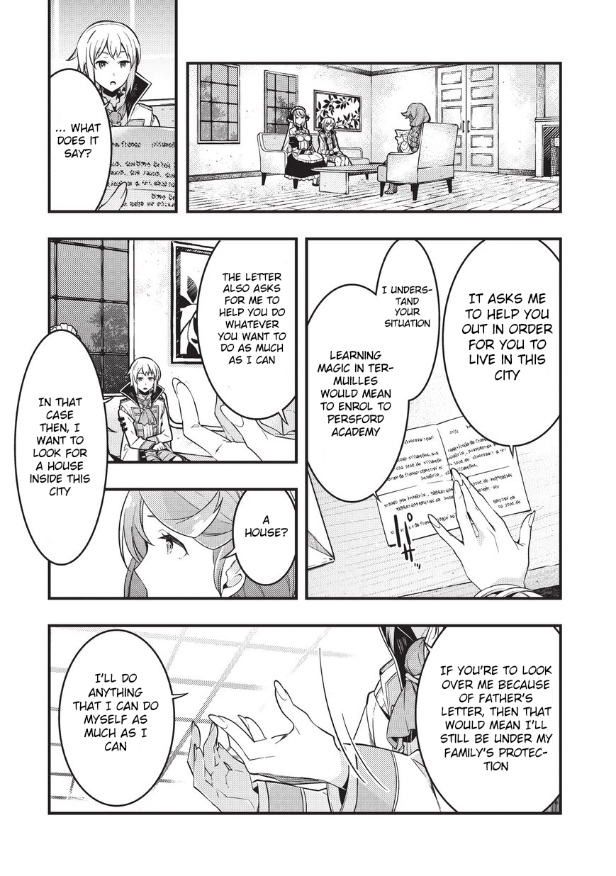 Kyoukai Meikyuu to Ikai no Majutsushi Chapter 3 page 8 - Chapter 3: Boundary City