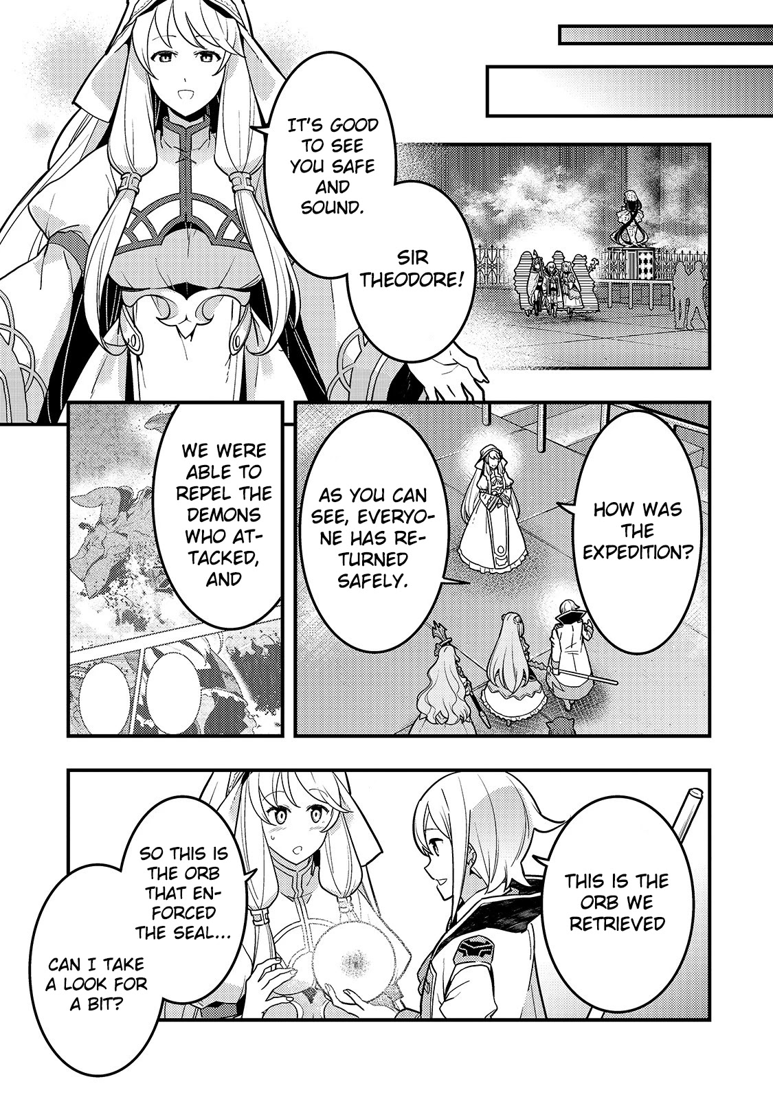 Kyoukai Meikyuu to Ikai no Majutsushi Chapter 33 page 10 - Chapter 33