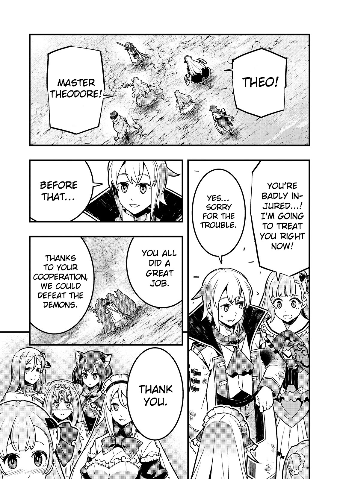 Kyoukai Meikyuu to Ikai no Majutsushi Chapter 33 page 2 - Chapter 33
