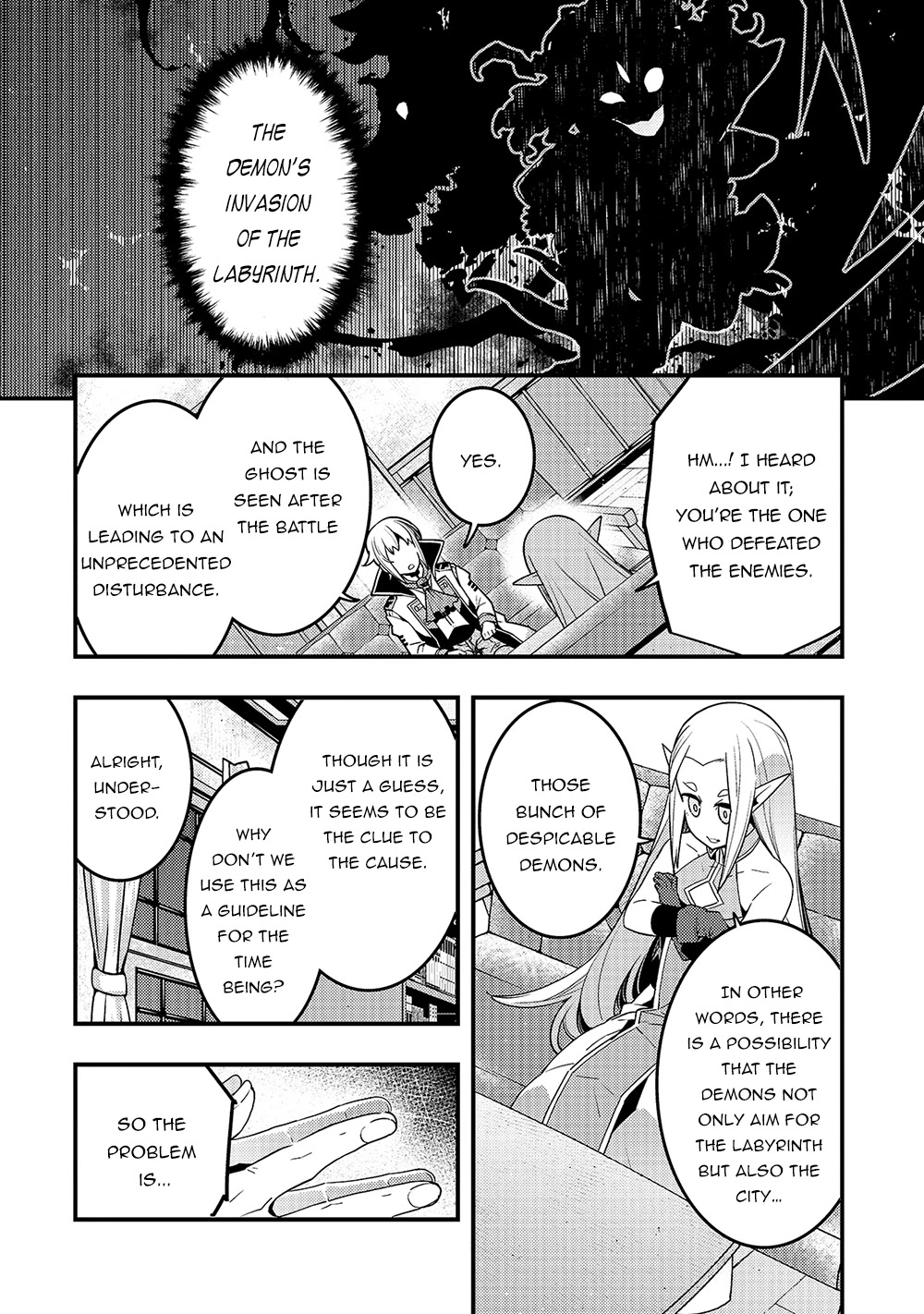 Kyoukai Meikyuu to Ikai no Majutsushi Chapter 37 page 13 - Chapter 37