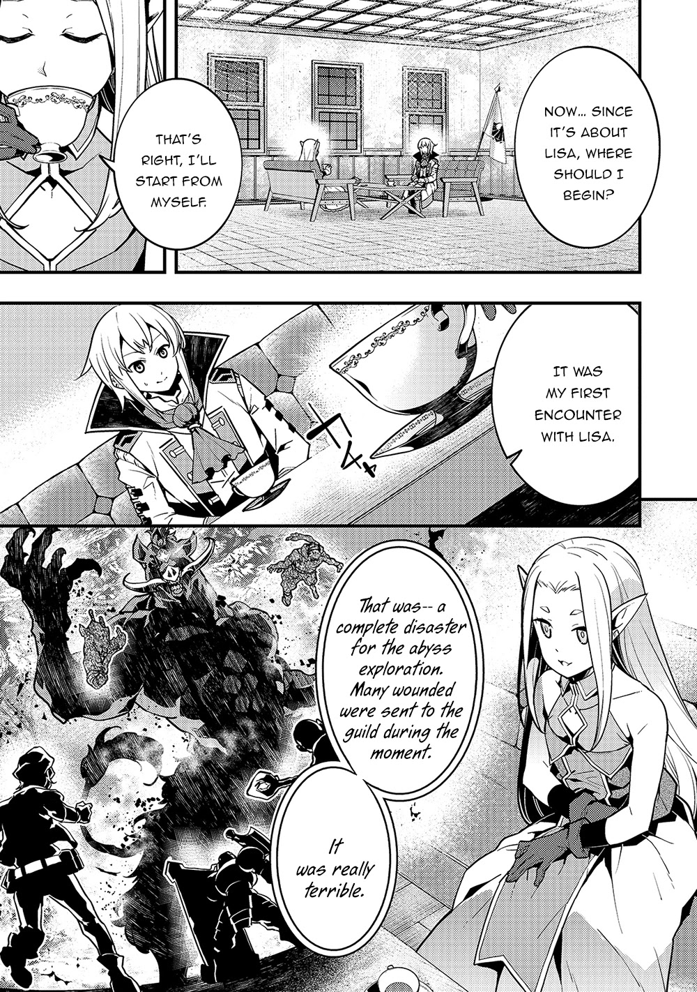 Kyoukai Meikyuu to Ikai no Majutsushi Chapter 37 page 2 - Chapter 37