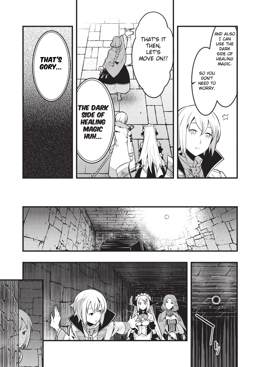 Kyoukai Meikyuu to Ikai no Majutsushi Chapter 4 page 8 - Chapter 4: Entering the Dungeon