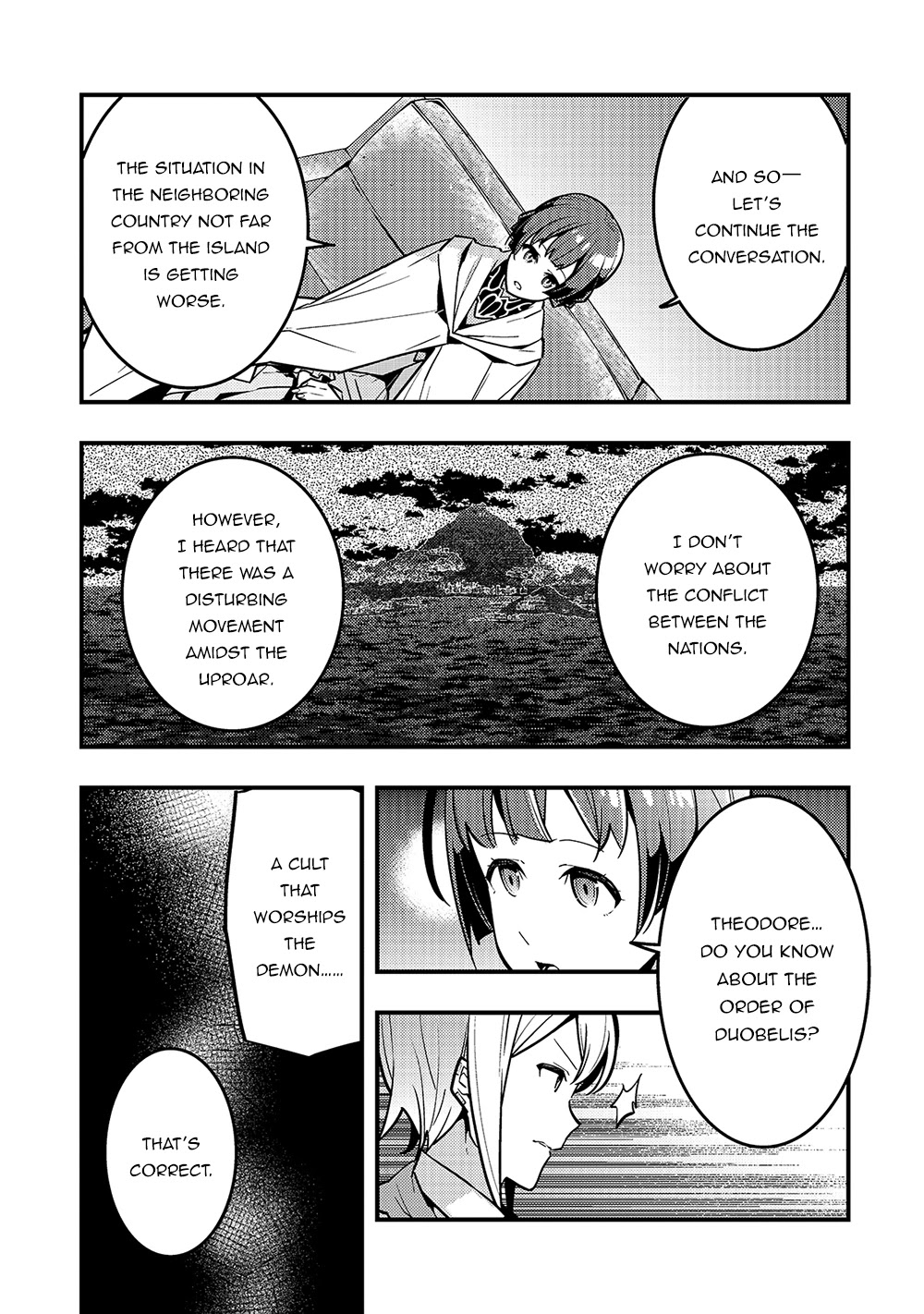 Kyoukai Meikyuu to Ikai no Majutsushi Chapter 40 page 10 - Chapter 40