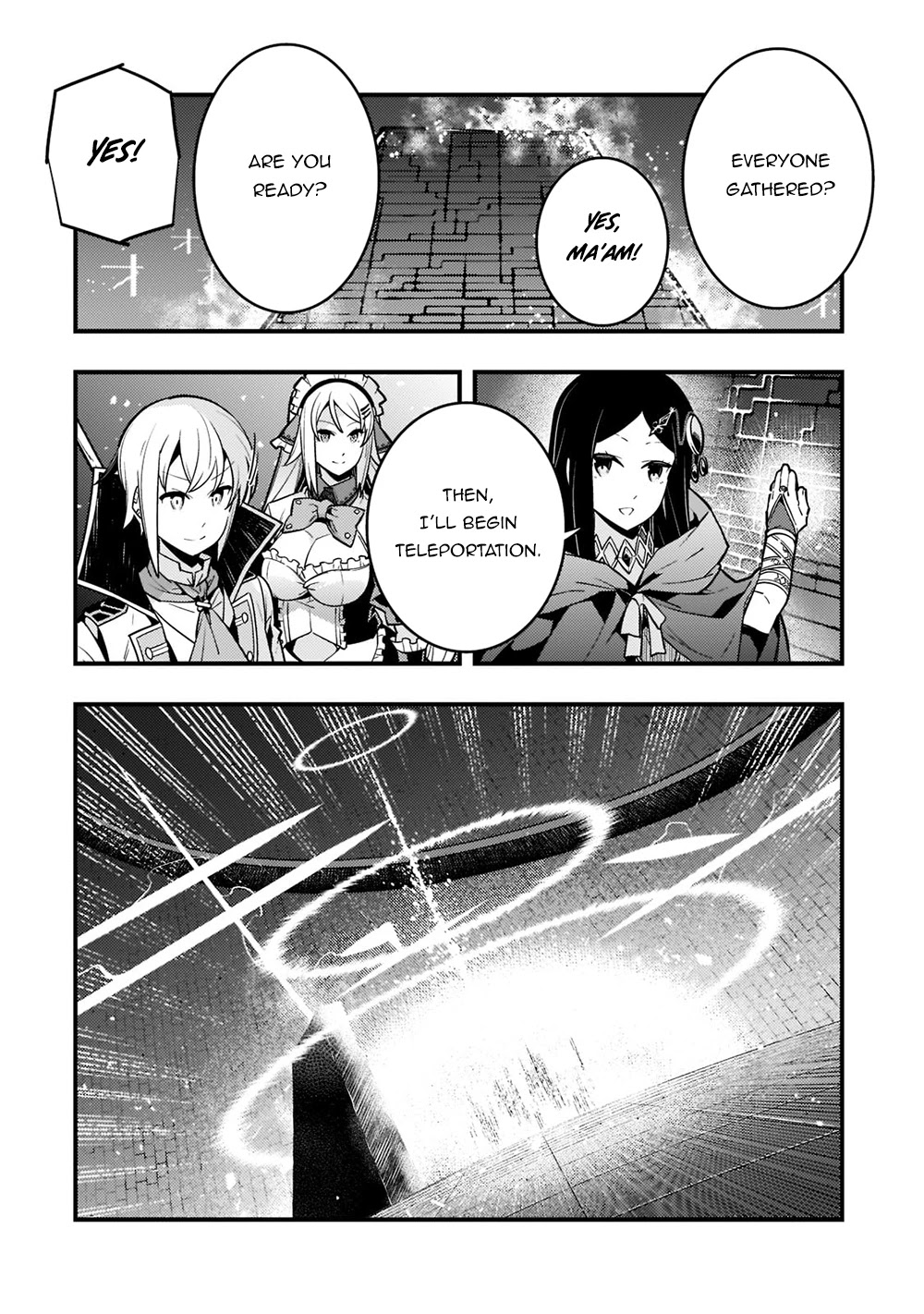Kyoukai Meikyuu to Ikai no Majutsushi Chapter 49 page 12 - Chapter 49