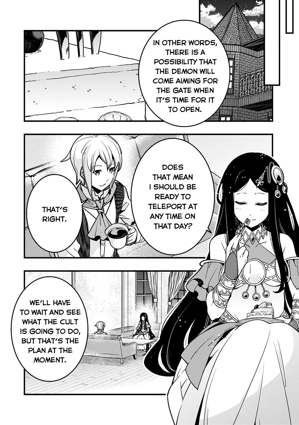 Kyoukai Meikyuu to Ikai no Majutsushi Chapter 54 page 13 - Chapter 54