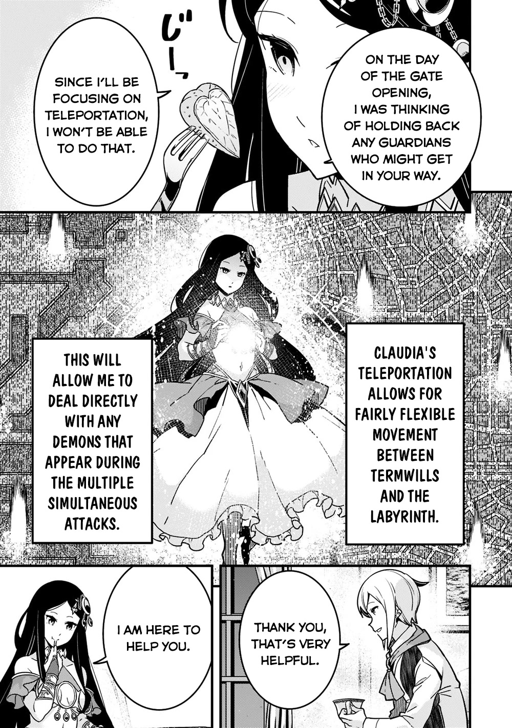 Kyoukai Meikyuu to Ikai no Majutsushi Chapter 54 page 14 - Chapter 54