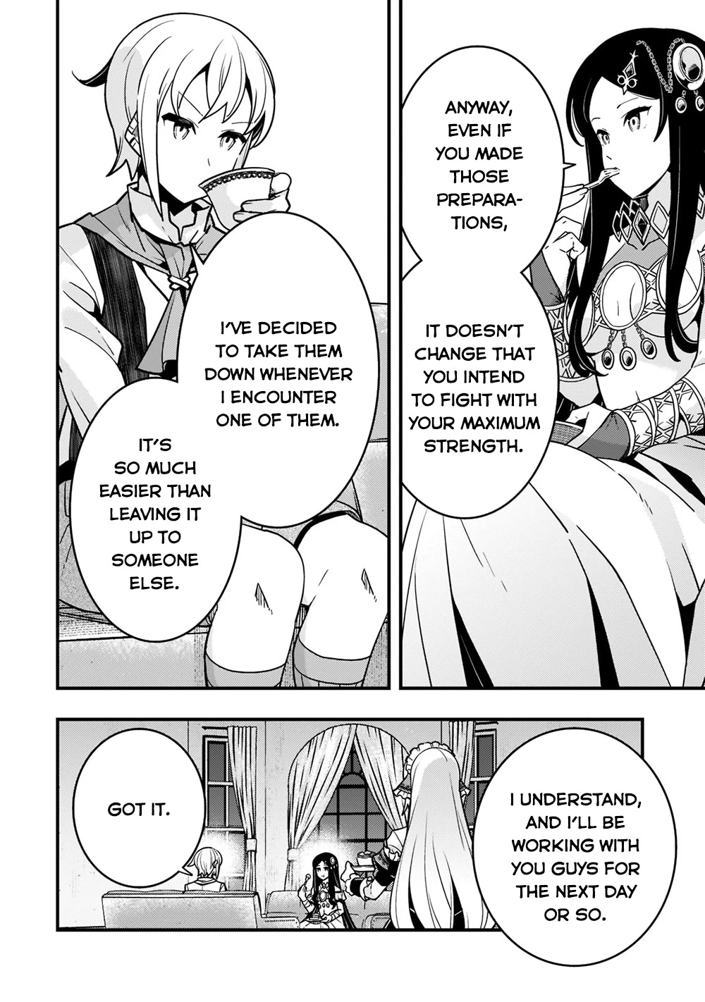 Kyoukai Meikyuu to Ikai no Majutsushi Chapter 54 page 15 - Chapter 54