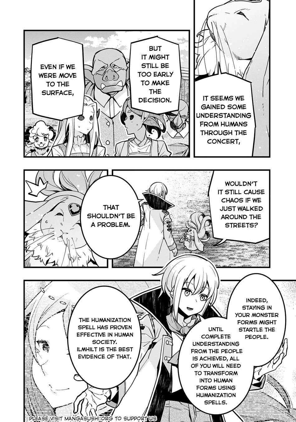 Kyoukai Meikyuu to Ikai no Majutsushi Chapter 64 page 11 - Chapter 64: Ease the Anxiety