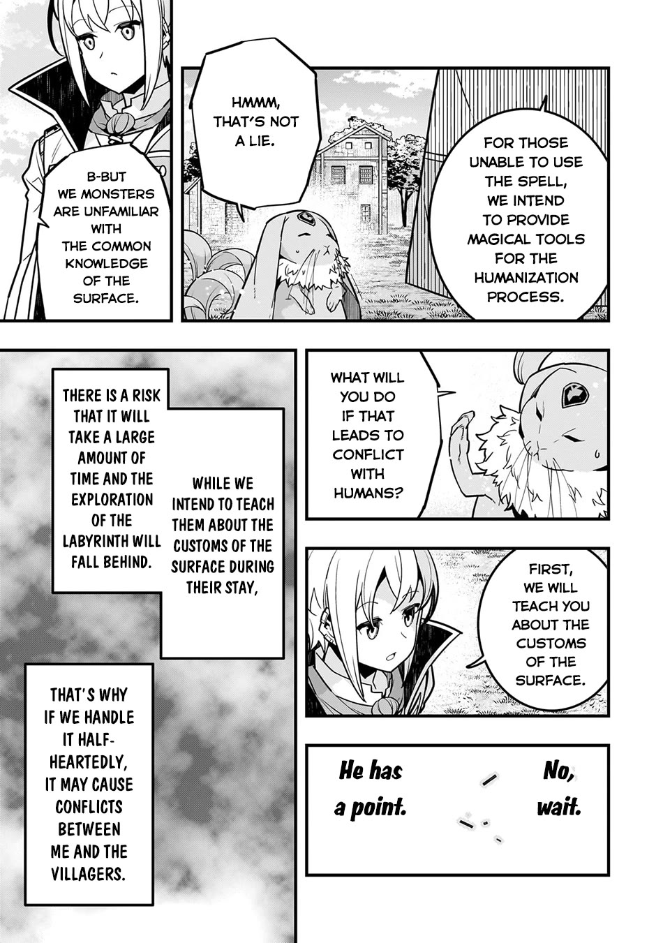 Kyoukai Meikyuu to Ikai no Majutsushi Chapter 64 page 12 - Chapter 64: Ease the Anxiety