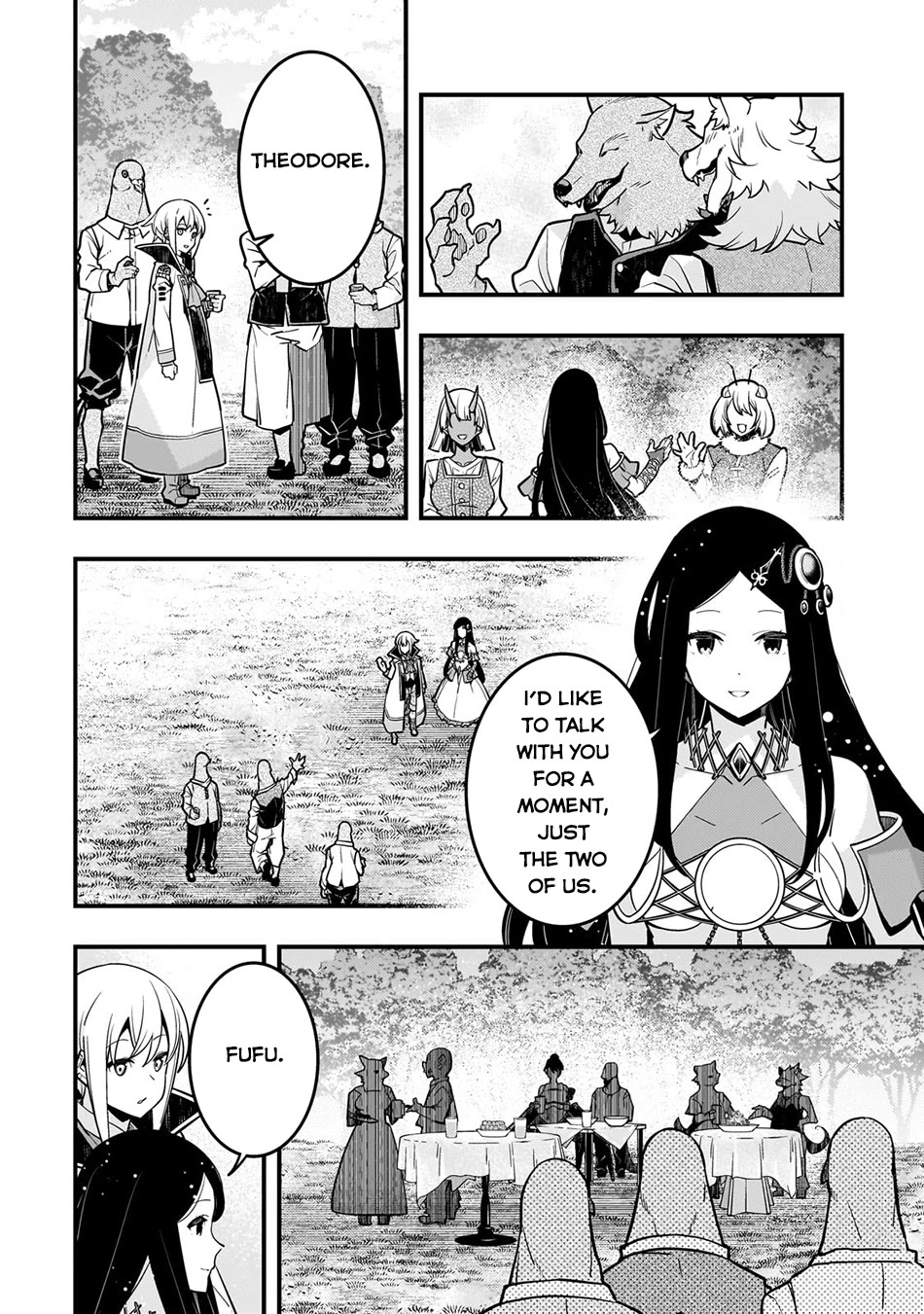 Kyoukai Meikyuu to Ikai no Majutsushi Chapter 64 page 15 - Chapter 64: Ease the Anxiety