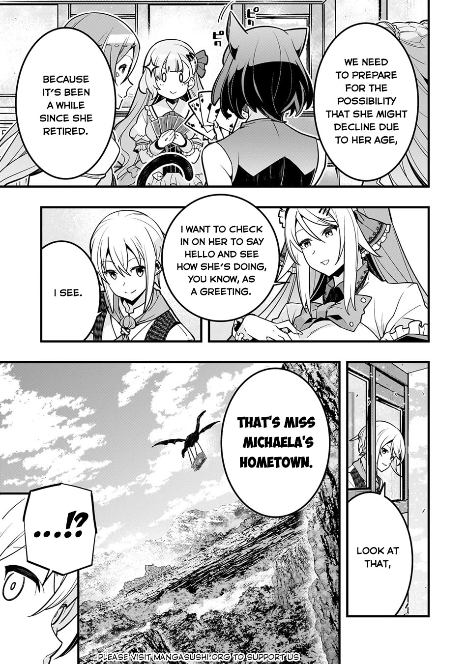 Kyoukai Meikyuu to Ikai no Majutsushi Chapter 64 page 20 - Chapter 64: Ease the Anxiety