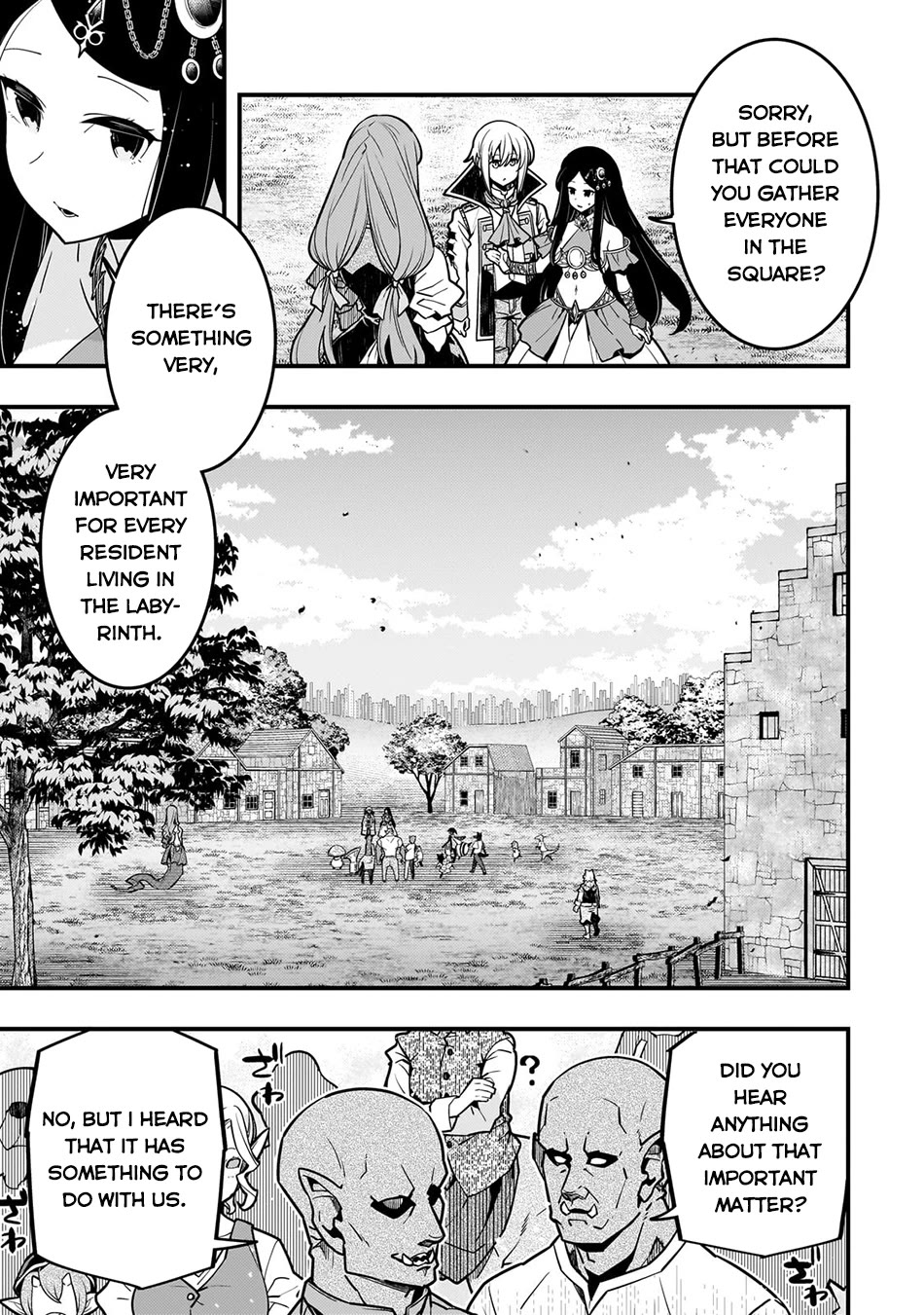 Kyoukai Meikyuu to Ikai no Majutsushi Chapter 64 page 4 - Chapter 64: Ease the Anxiety