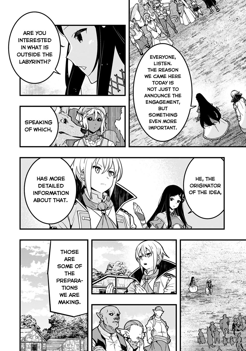 Kyoukai Meikyuu to Ikai no Majutsushi Chapter 64 page 5 - Chapter 64: Ease the Anxiety