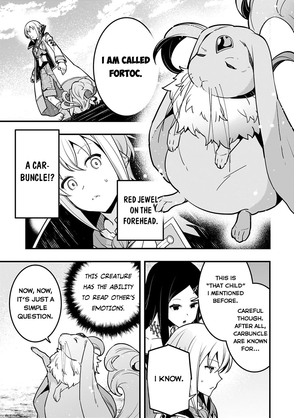 Kyoukai Meikyuu to Ikai no Majutsushi Chapter 64 page 8 - Chapter 64: Ease the Anxiety
