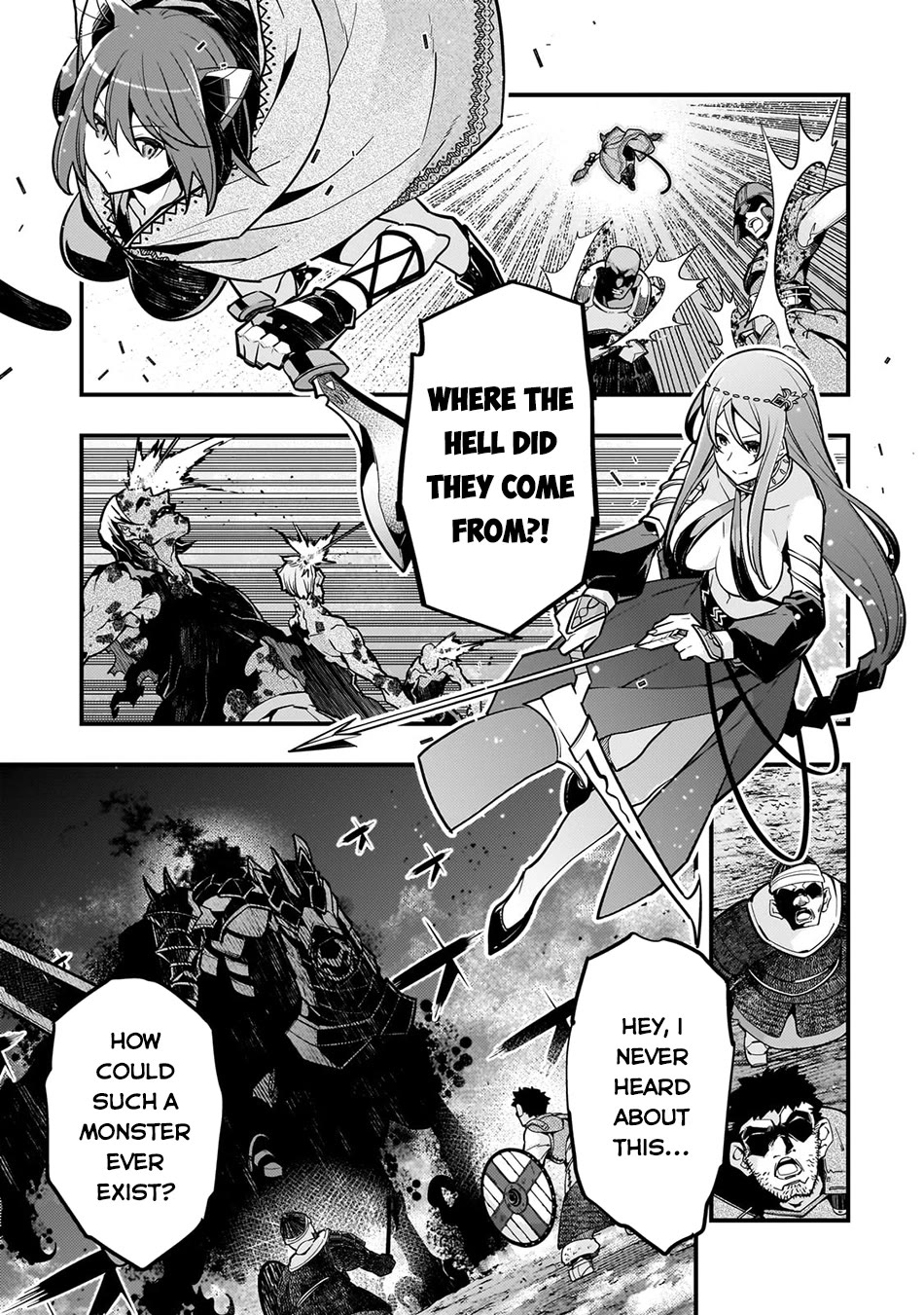 Kyoukai Meikyuu to Ikai no Majutsushi Chapter 65 page 10 - Chapter 65: Old Lady Michaela