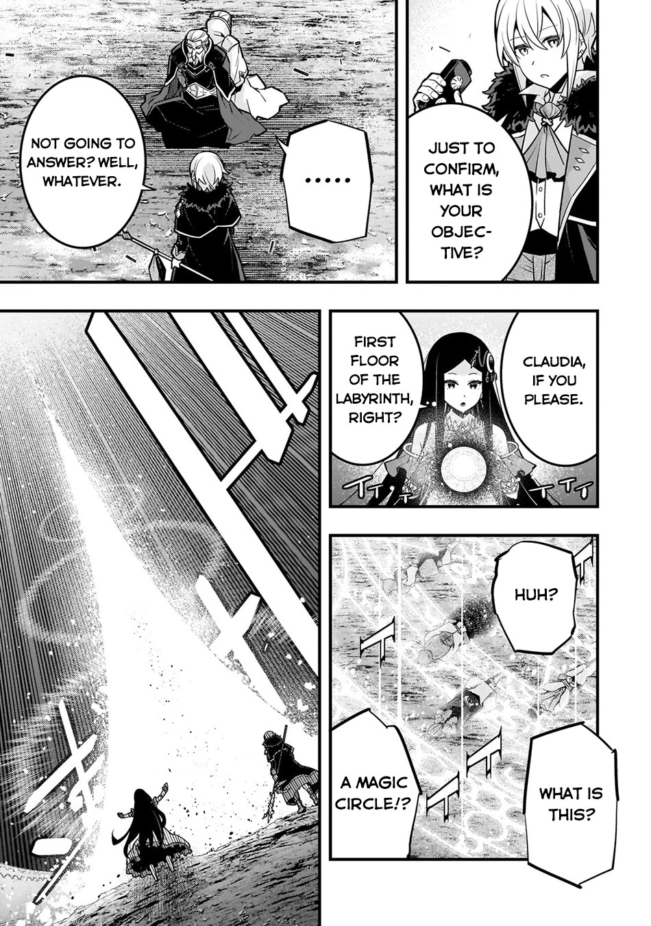 Kyoukai Meikyuu to Ikai no Majutsushi Chapter 65 page 18 - Chapter 65: Old Lady Michaela