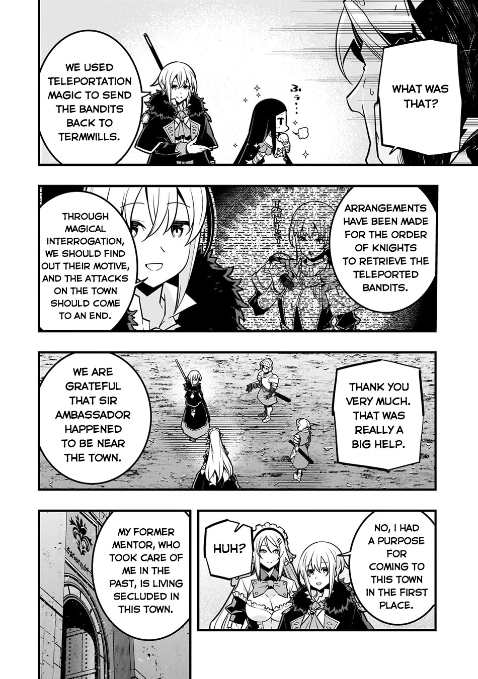Kyoukai Meikyuu to Ikai no Majutsushi Chapter 65 page 19 - Chapter 65: Old Lady Michaela
