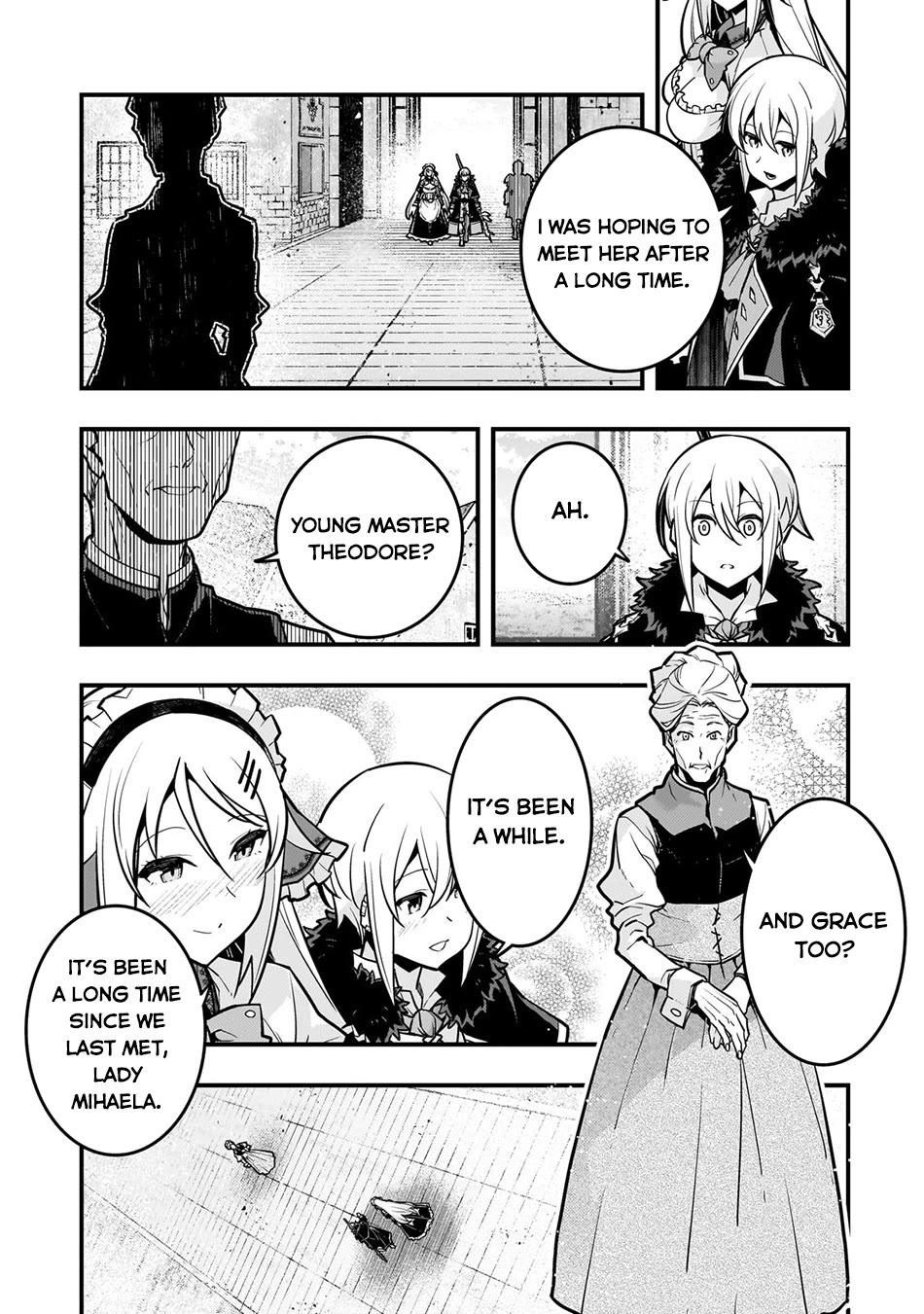 Kyoukai Meikyuu to Ikai no Majutsushi Chapter 65 page 20 - Chapter 65: Old Lady Michaela